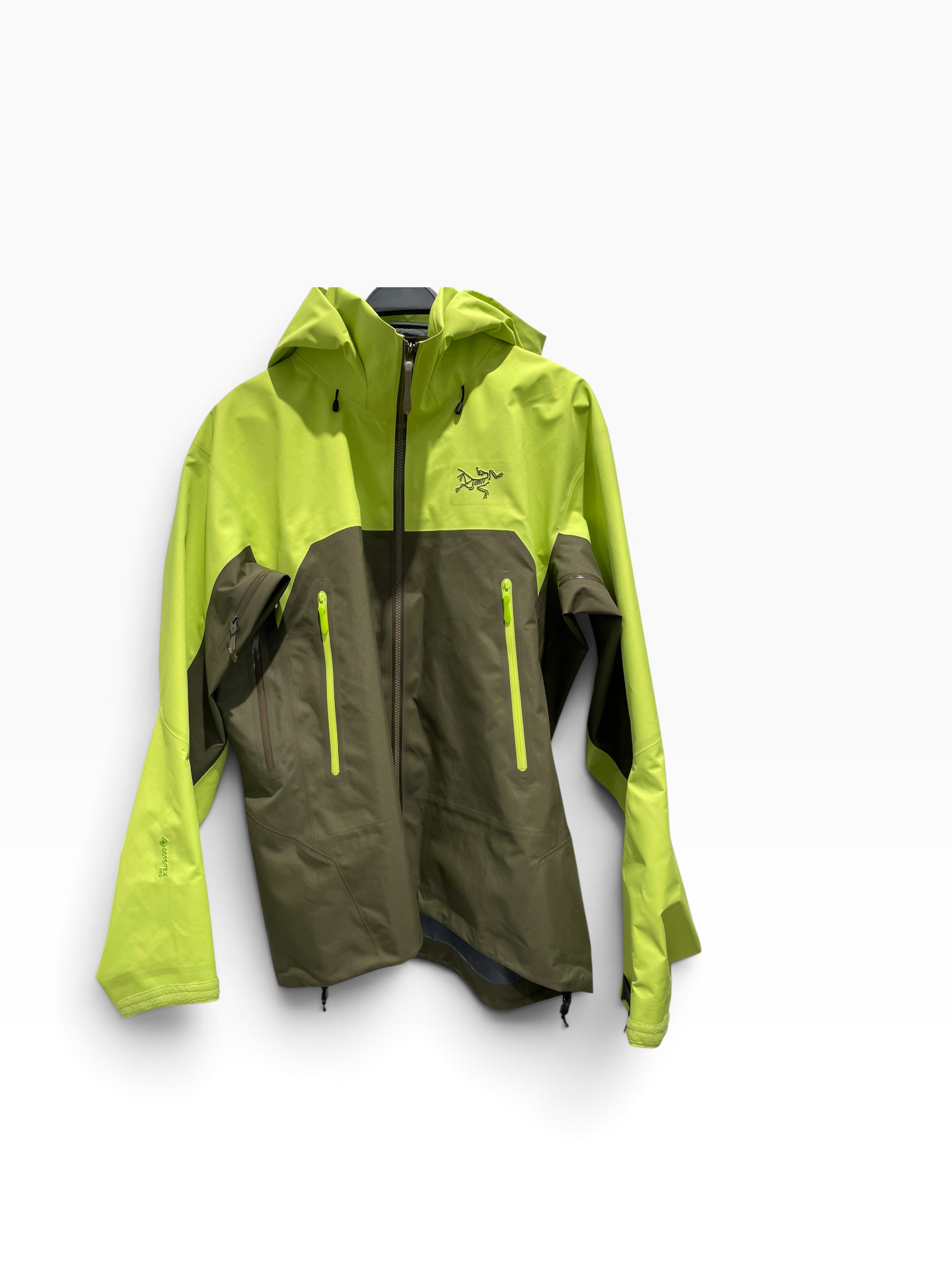 ARC'TERYX/Windbreaker/L/Gore-Tex/GRN/Beta AR Lime/Olive view 1