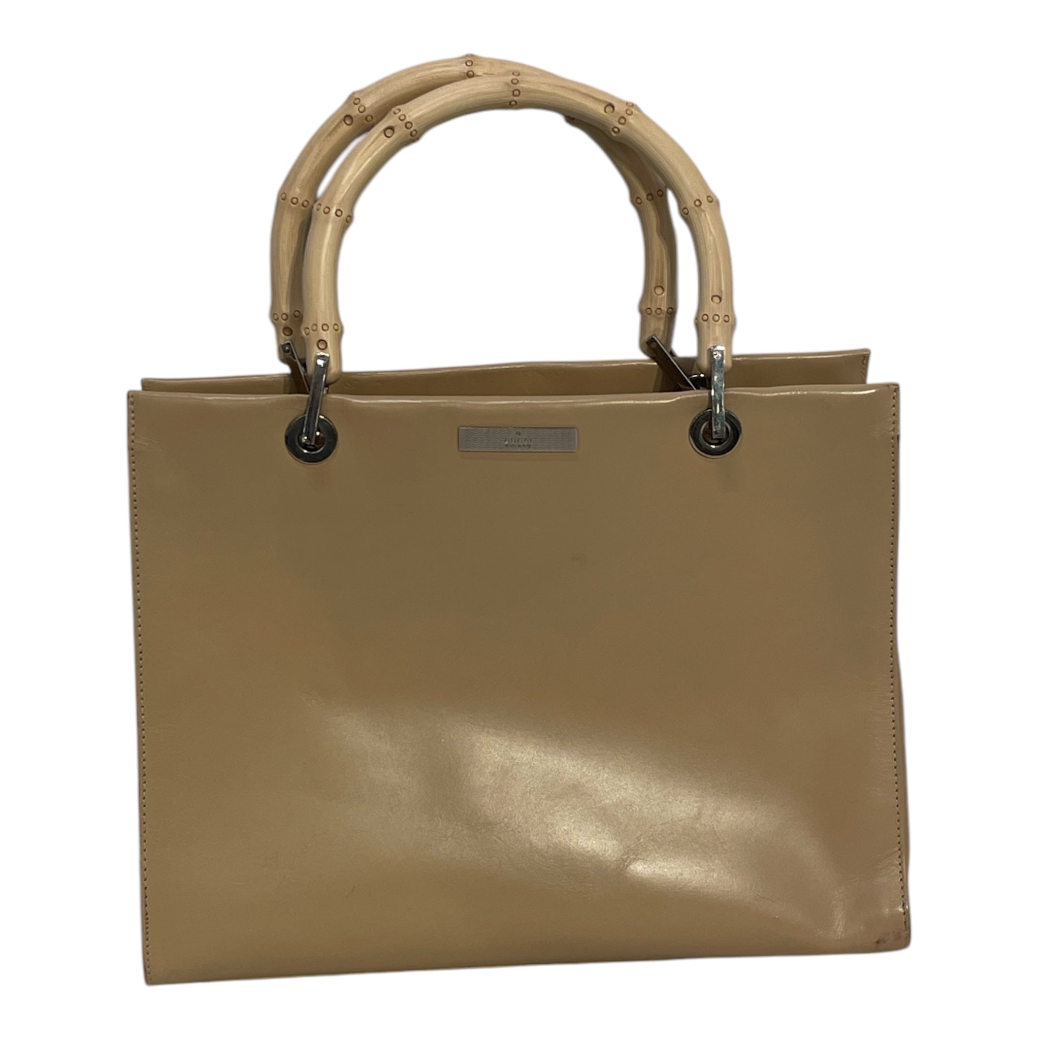 GUCCI/Tote Bag/Leather/BEG/BAMBOO PRIMA DONNA view 1