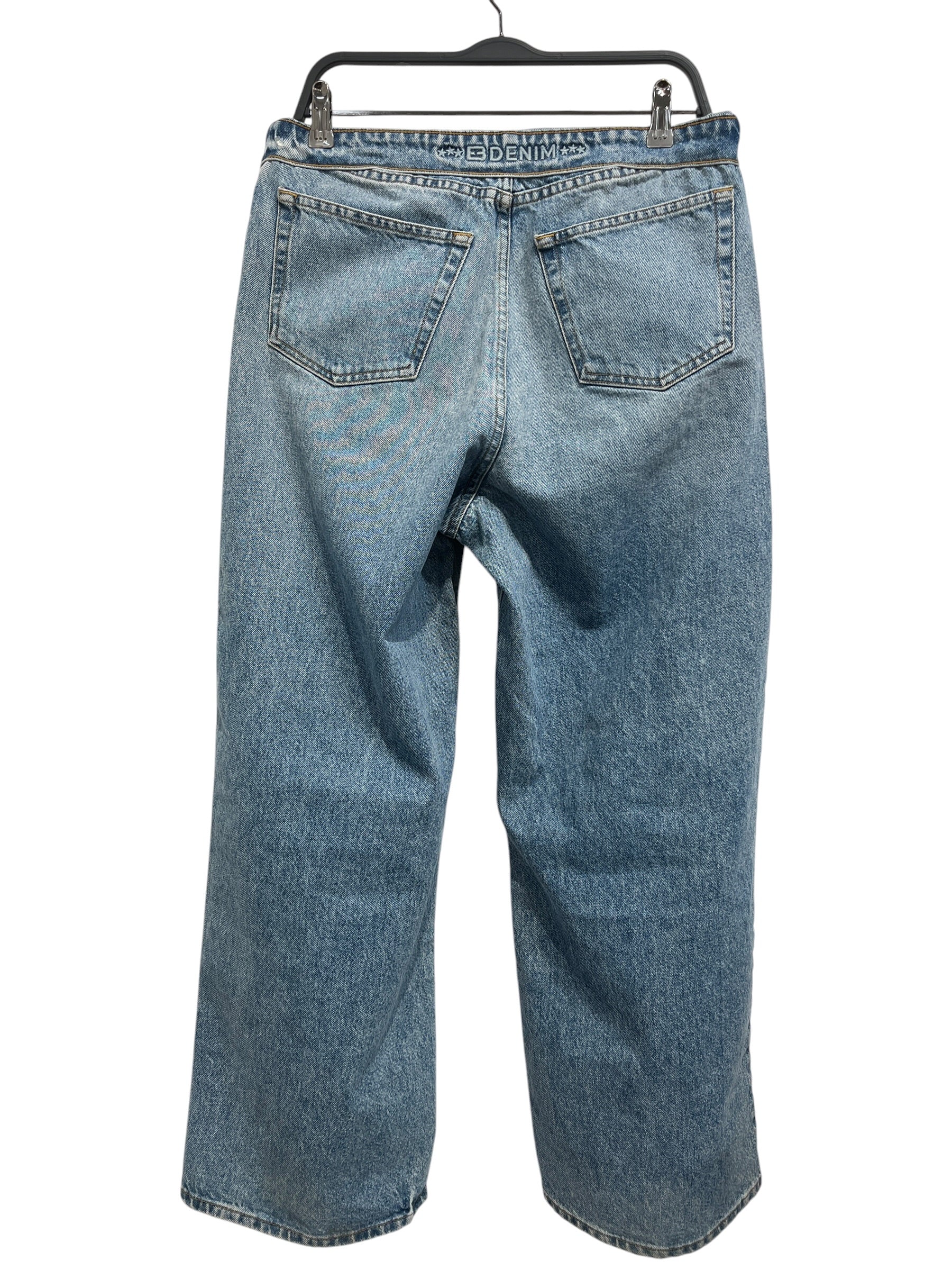 EB DENIM/Wide Leg Pants/28/Denim/BLU/Fold Over Jeans view 2
