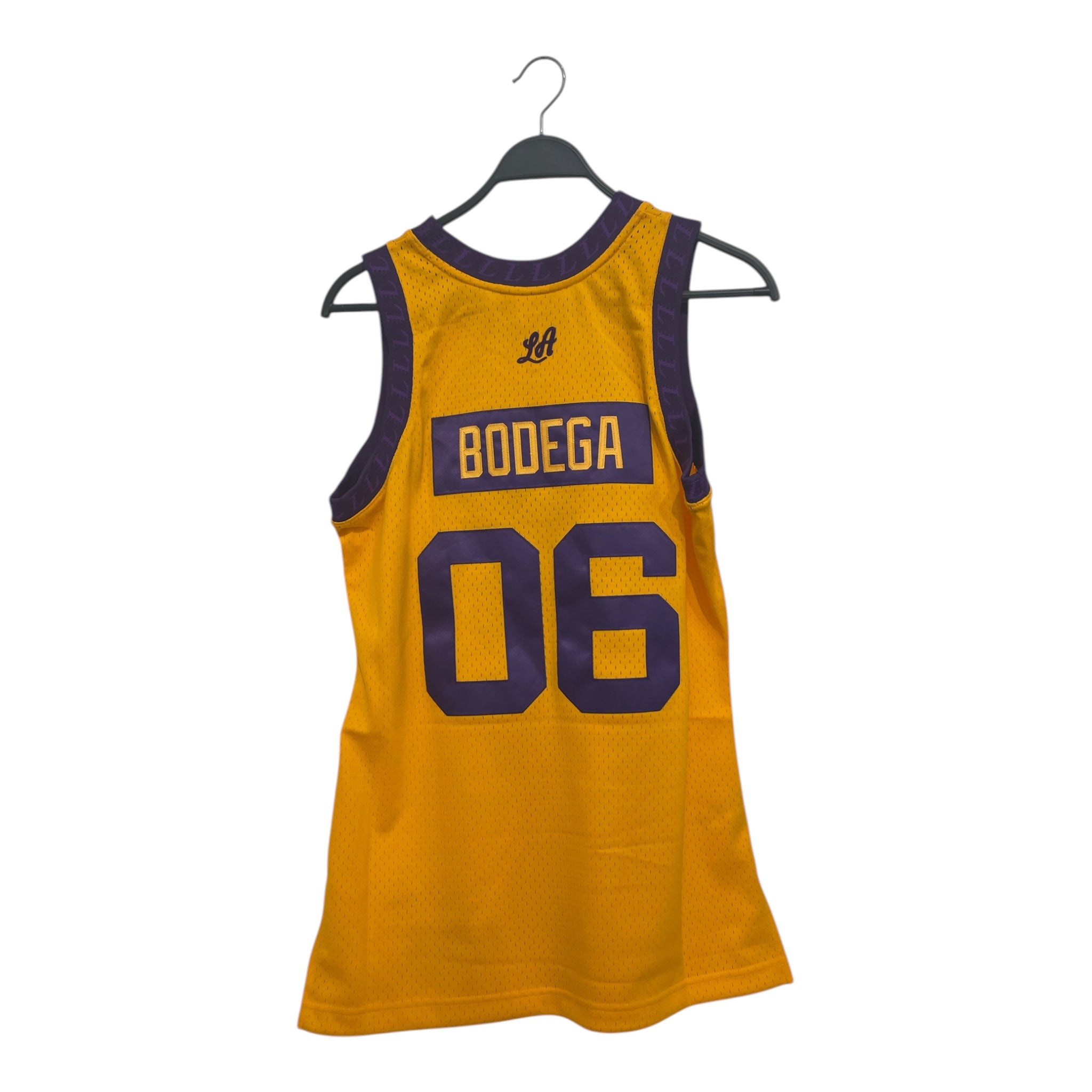 mitchell&ness/Tank Top/M/Polyester/YEL/LA Lakers view 2