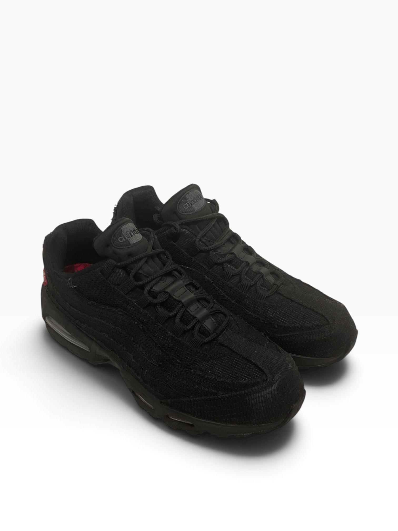 NIKE/Levi's/Low-Sneakers/US 12/Cotton/BLK/air max 95 view 1