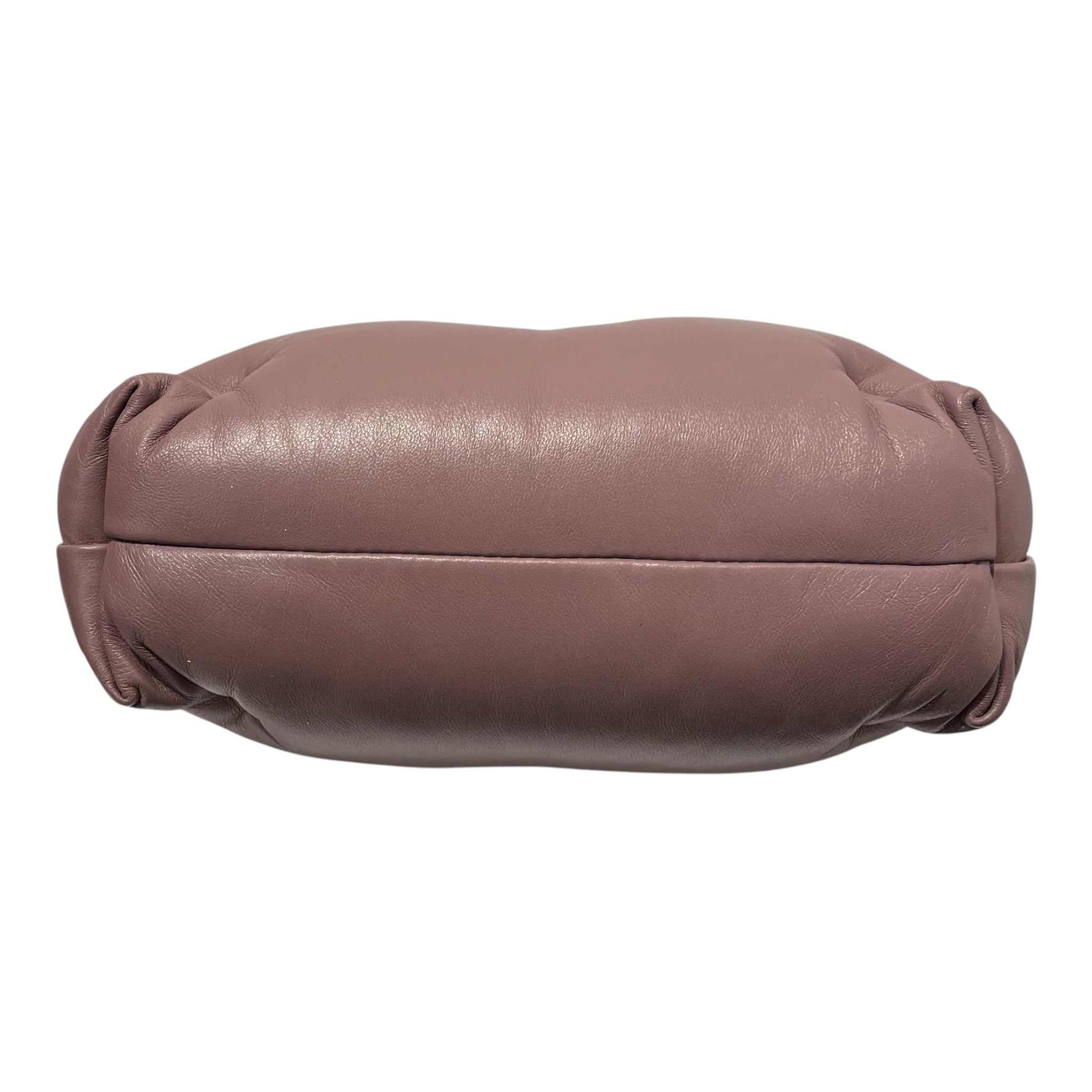 Maison Margiela/Clutch Bag/Leather/PPL/pillow clutch gold hardware view 3