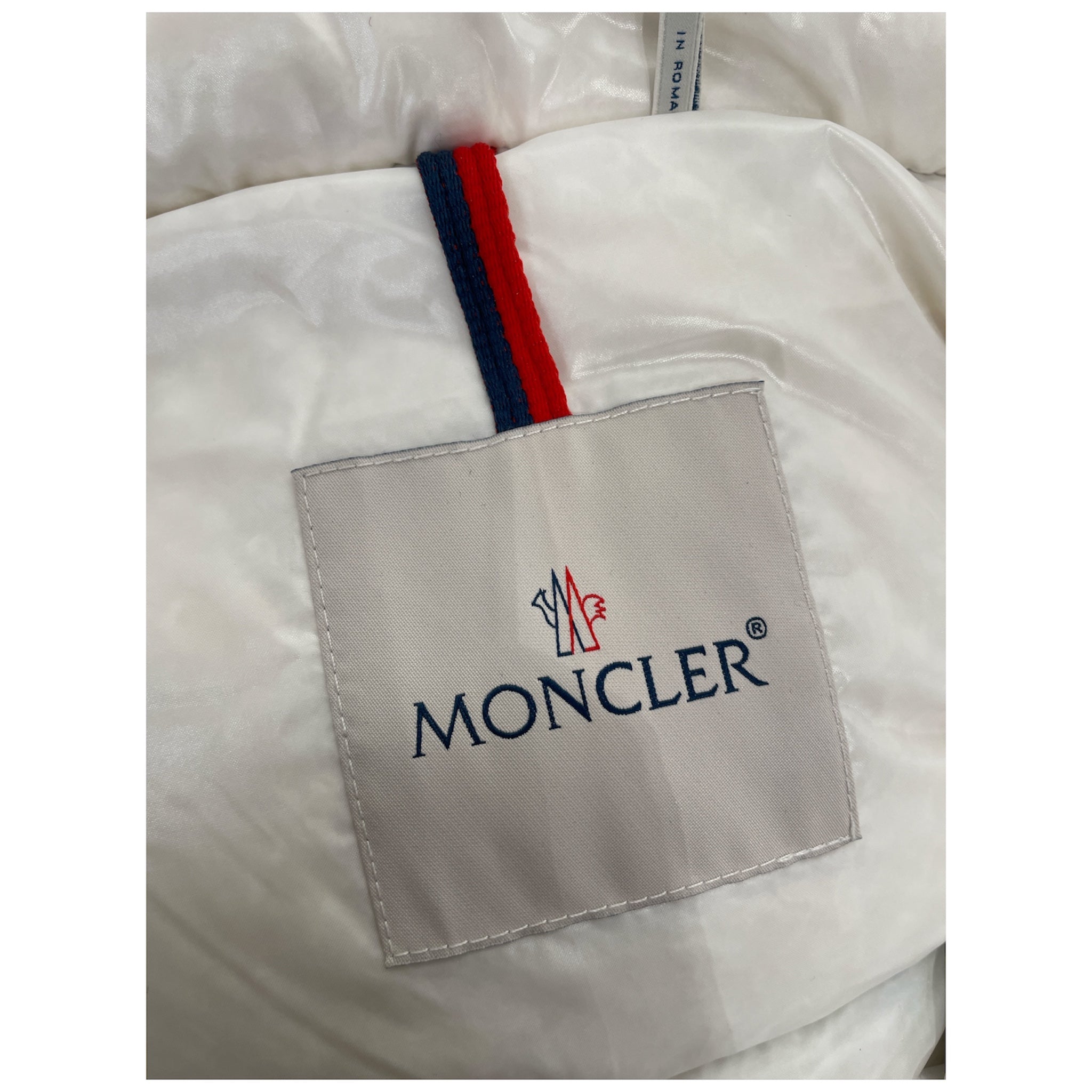 MONCLER/Puffer Jkt/1/Nylon/SLV/moncler silver puff view 3