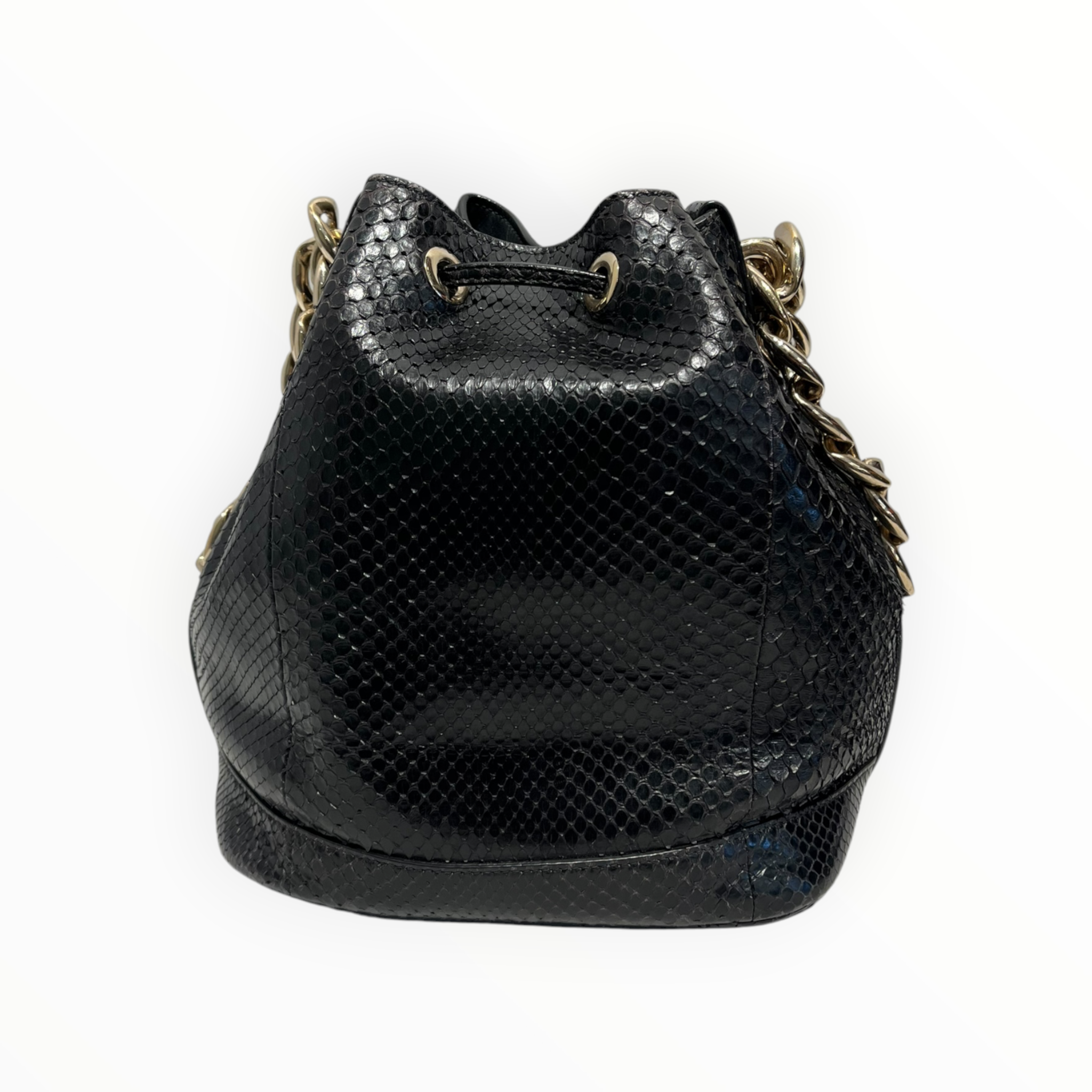 Christian Dior/Pouch/BLK/PYTHON view 3