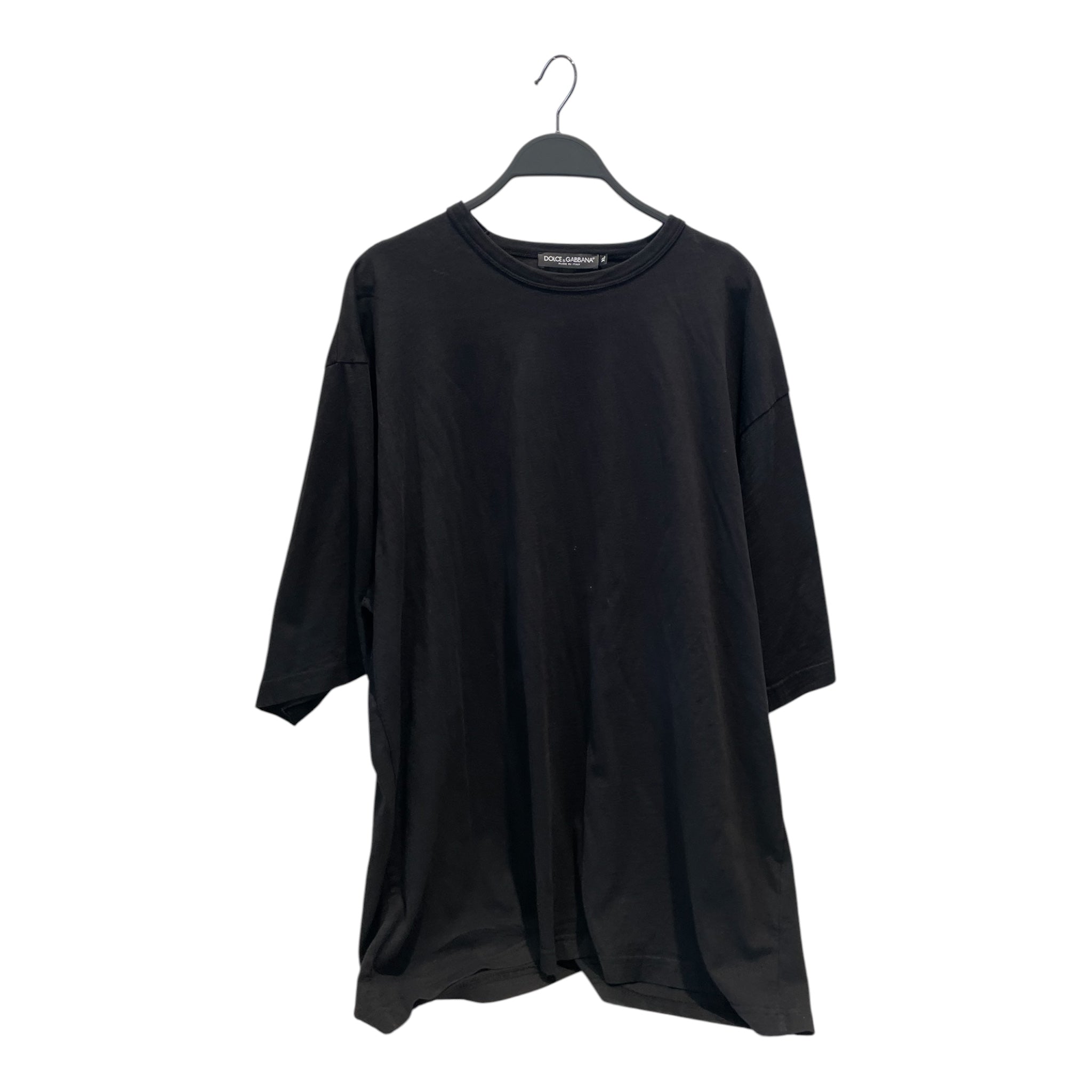DOLCE&GABBANA/T-Shirt/XL/Cotton/BLK/Crwn Logo Tee view 1
