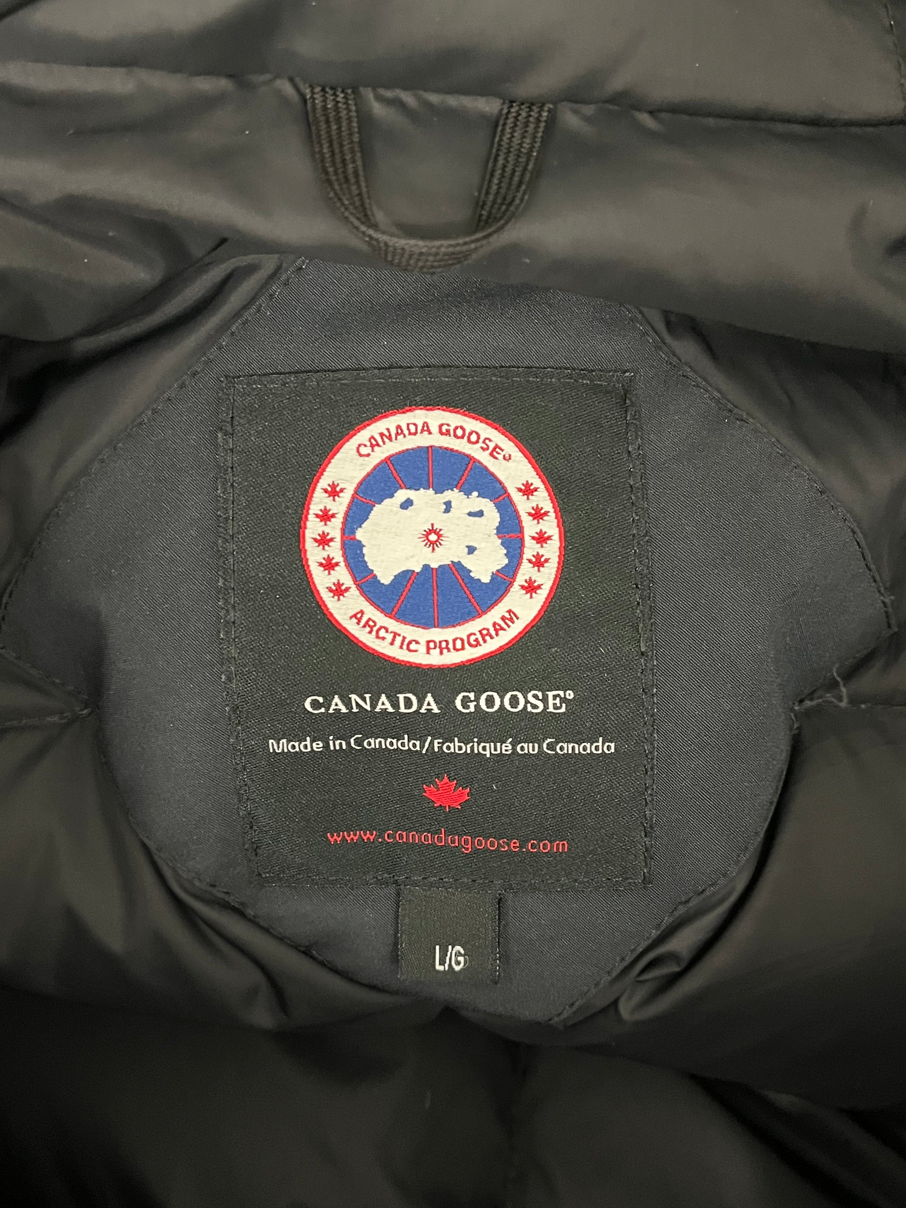 CANADA GOOSE/Mountain Parka/L/Nylon/NVY/LANGFORD PARKA view 3