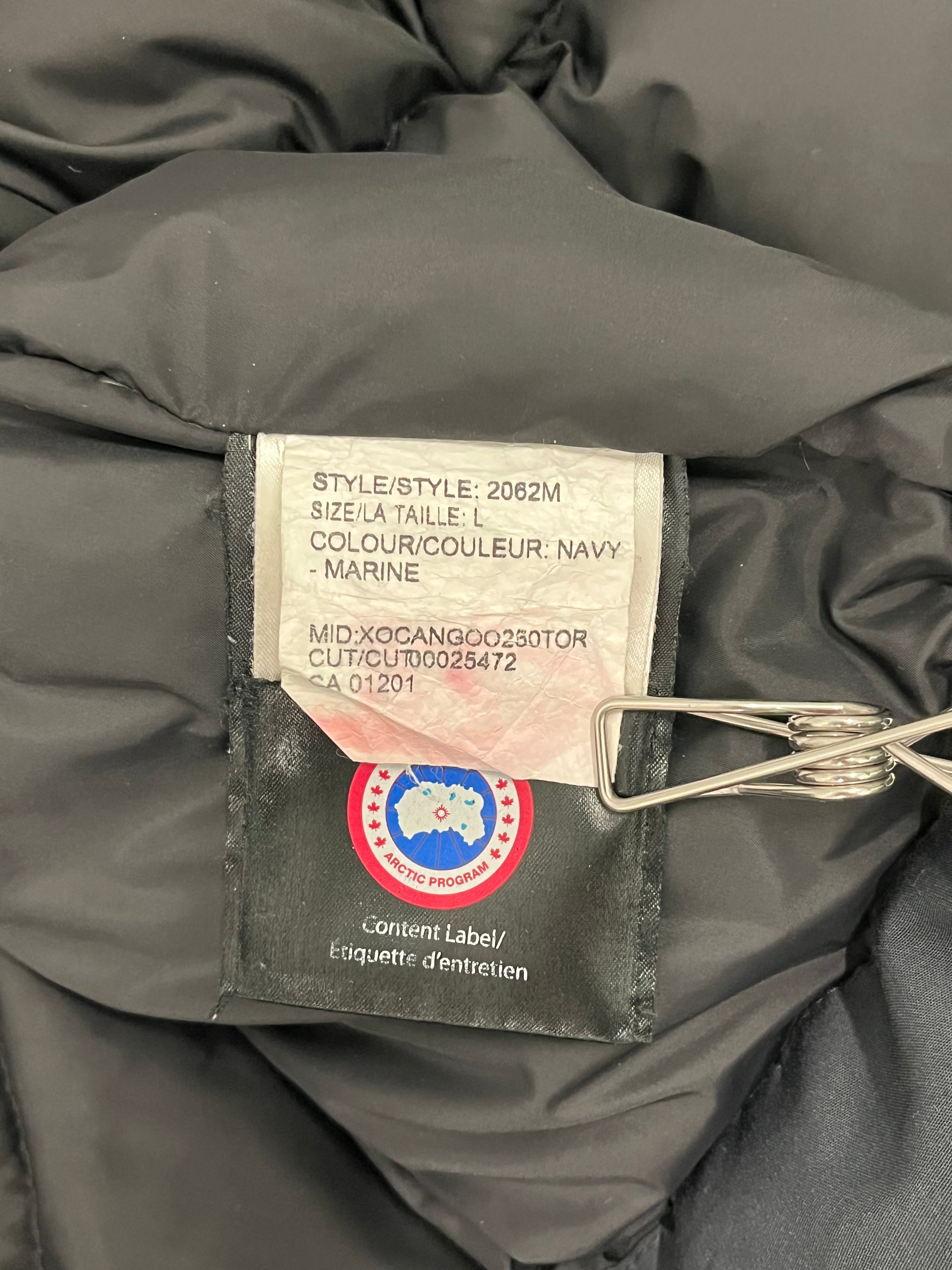 CANADA GOOSE/Mountain Parka/L/Nylon/NVY/LANGFORD PARKA view 4