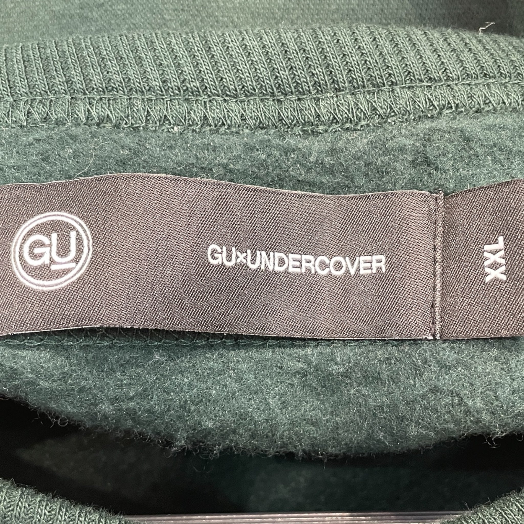 GU/UNDERCOVER/Sweatshirt/XXL/Cotton/GRN/ view 3