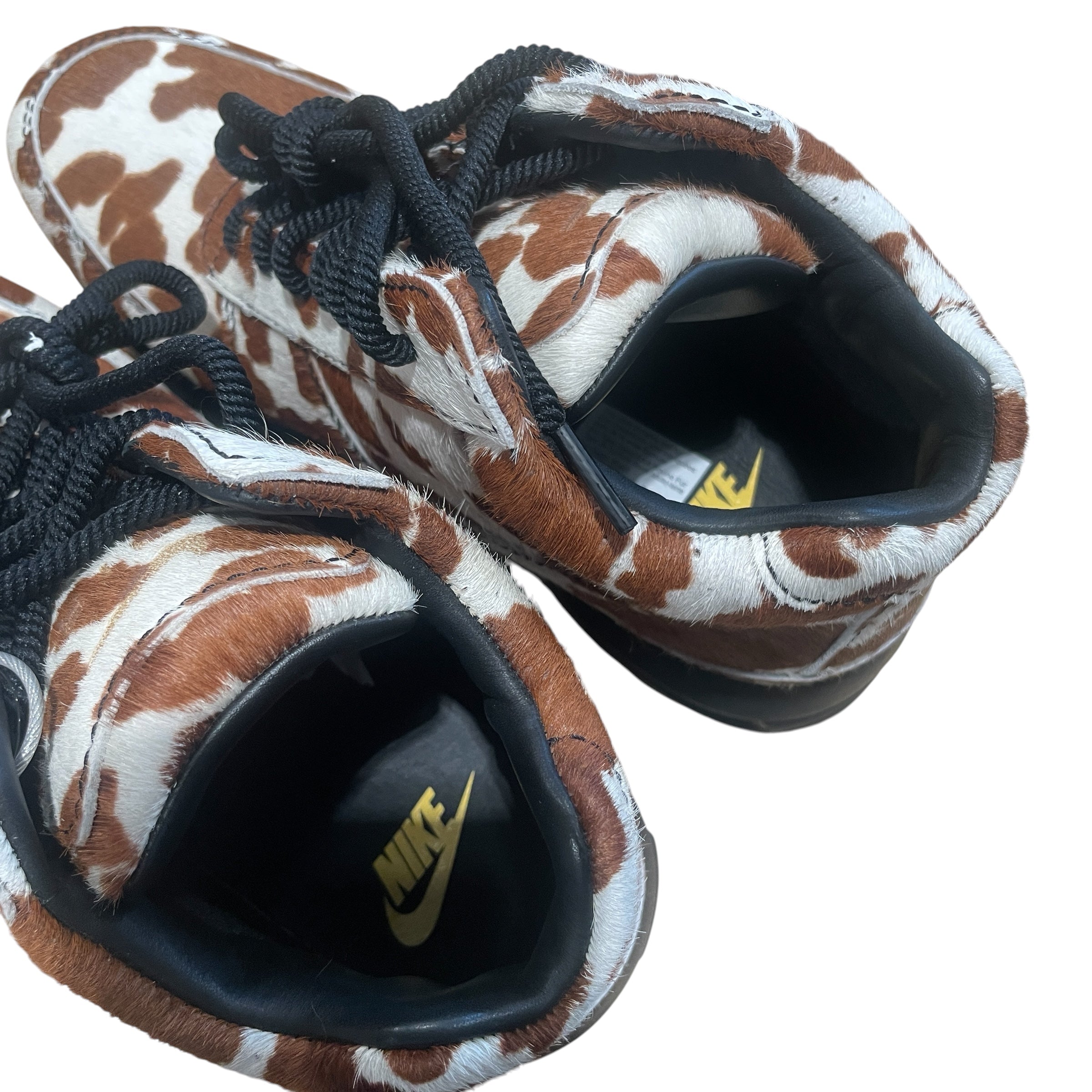 NIKE ACG/Hi-Sneakers/US 7.5/Animal Pattern/Fur/BRW/Cow Print 'Sail & Cacao Wow' view 6