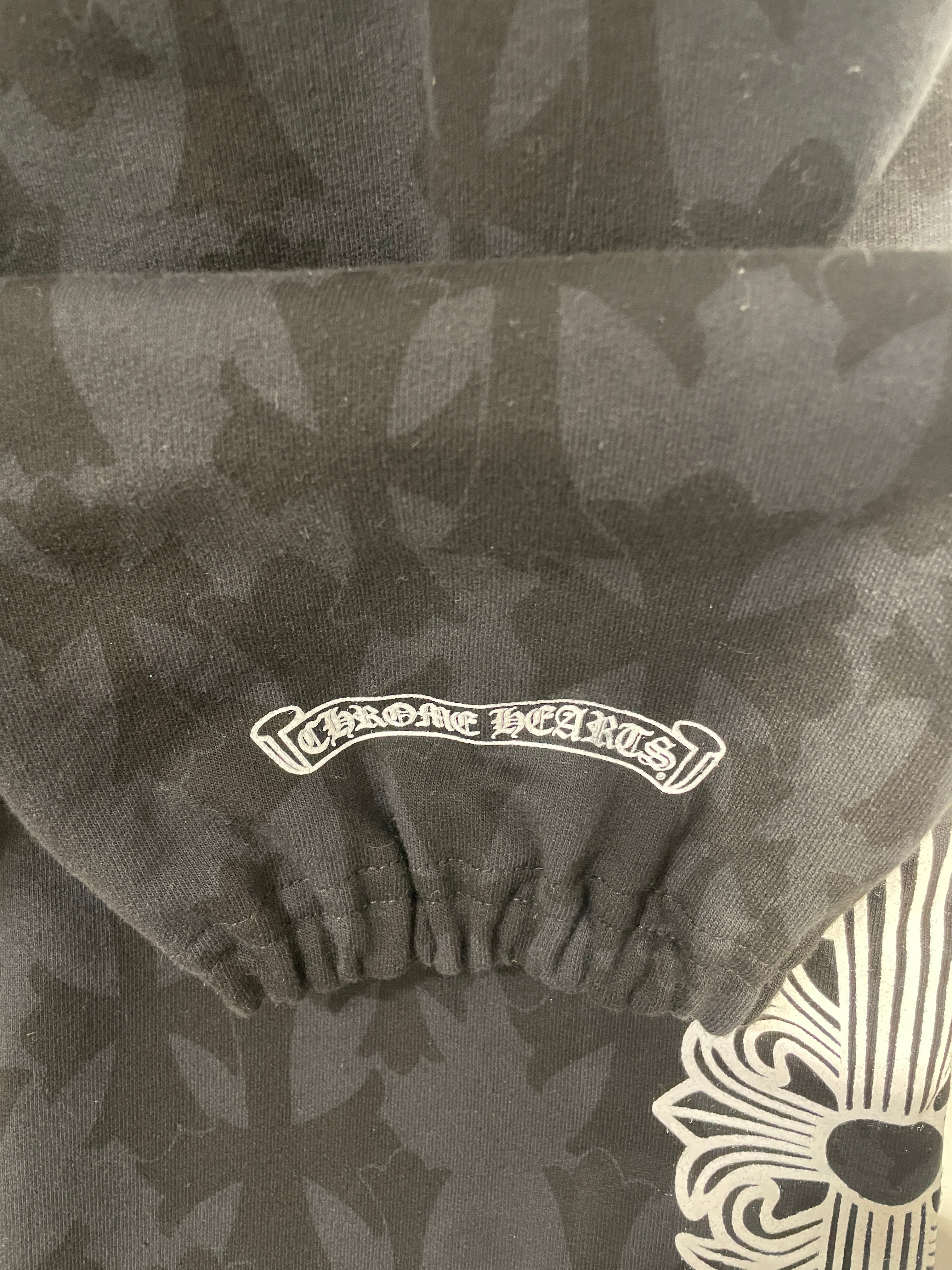 CHROME HEARTS/Pants/L/Cotton/BLK/035-071717 view 3