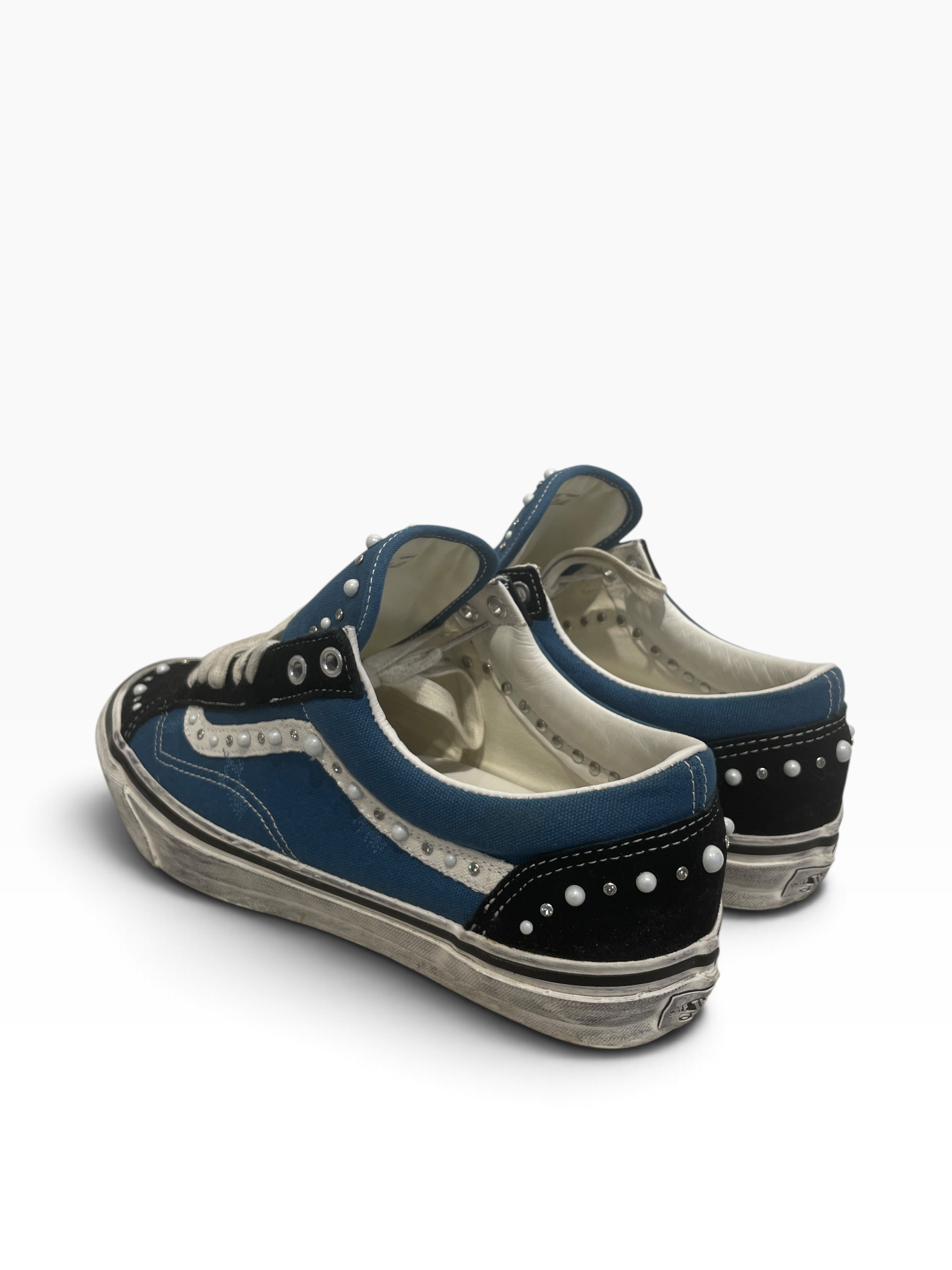 VANS/Low-Sneakers/US 11/Cotton/BLU/OLD SKOOL 36 view 2