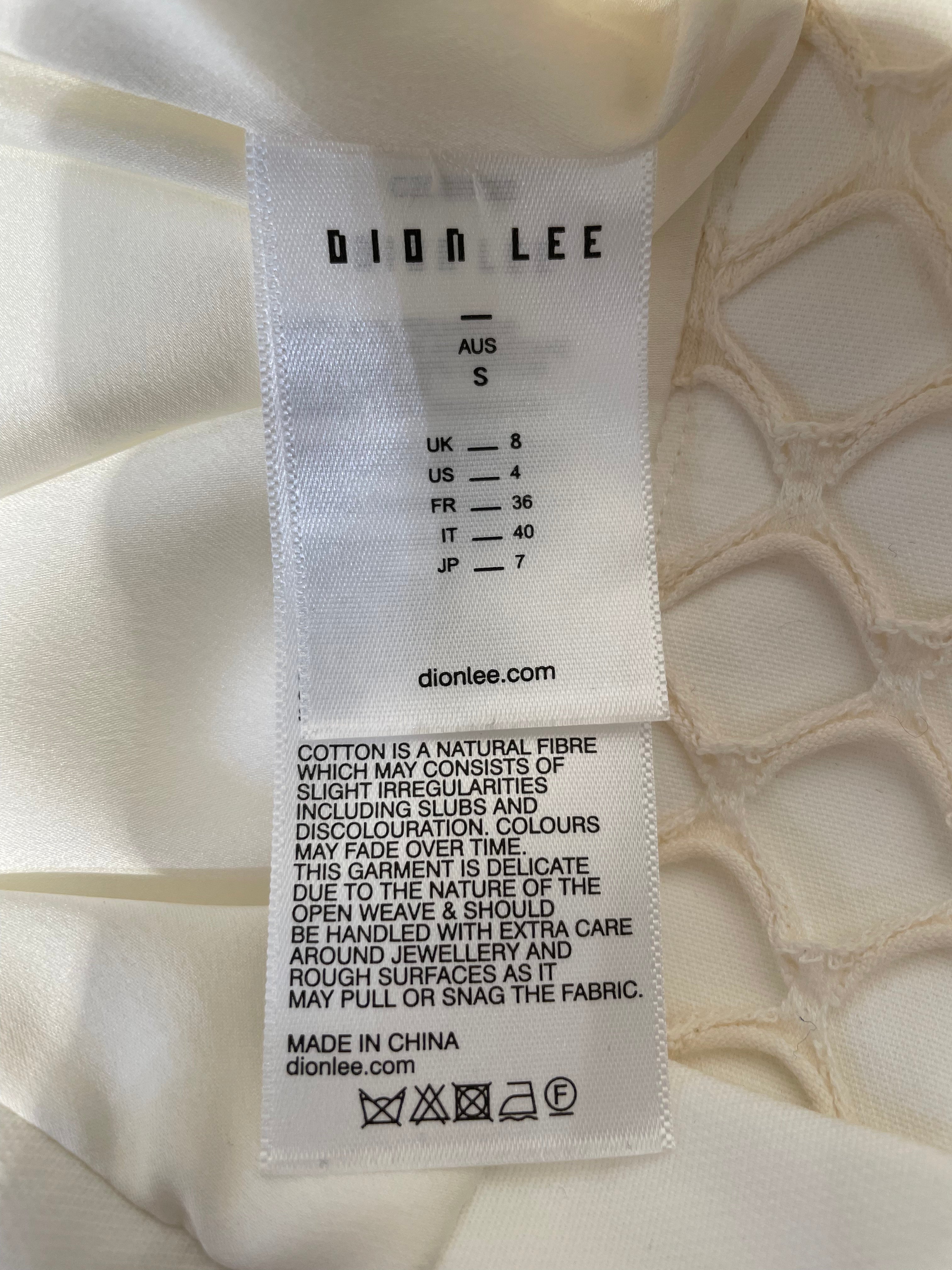 DION LEE/Bottoms/Cotton/CRM/ view 4