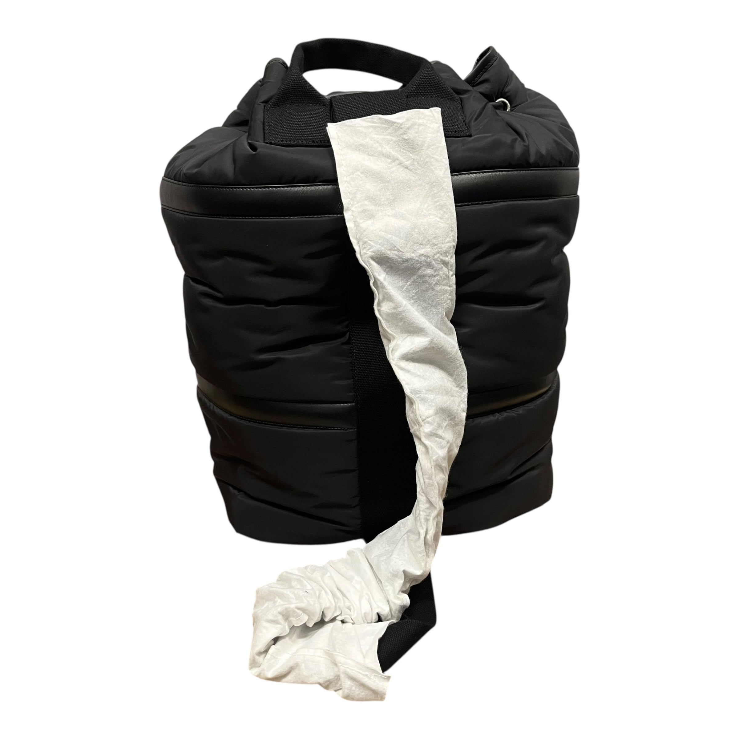 SAINT LAURENT/Backpack/Nylon/BLK/Rive Gauche Drawstring Backpac view 2