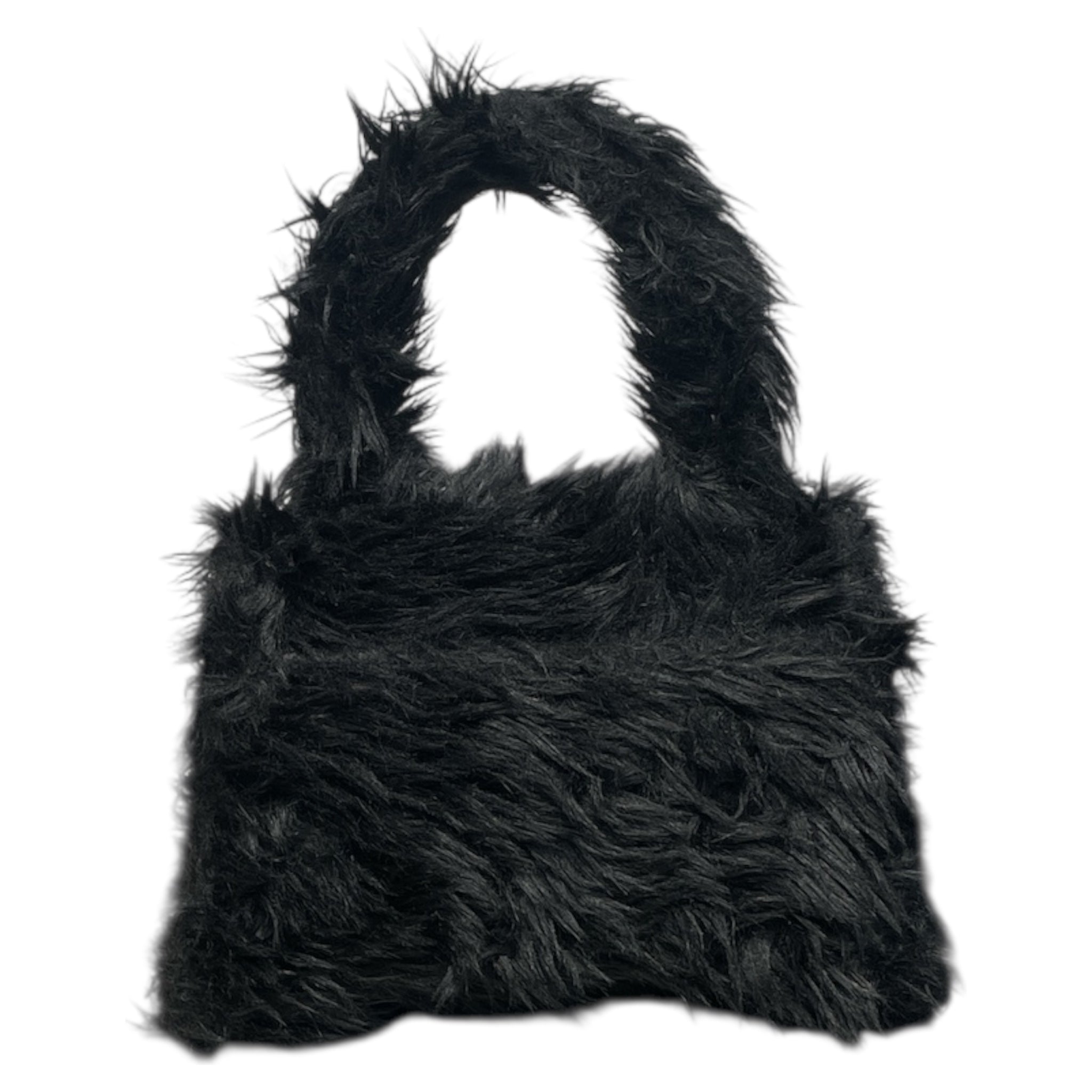 BALENCIAGA/Bag/BLK/FUR BAG view 2