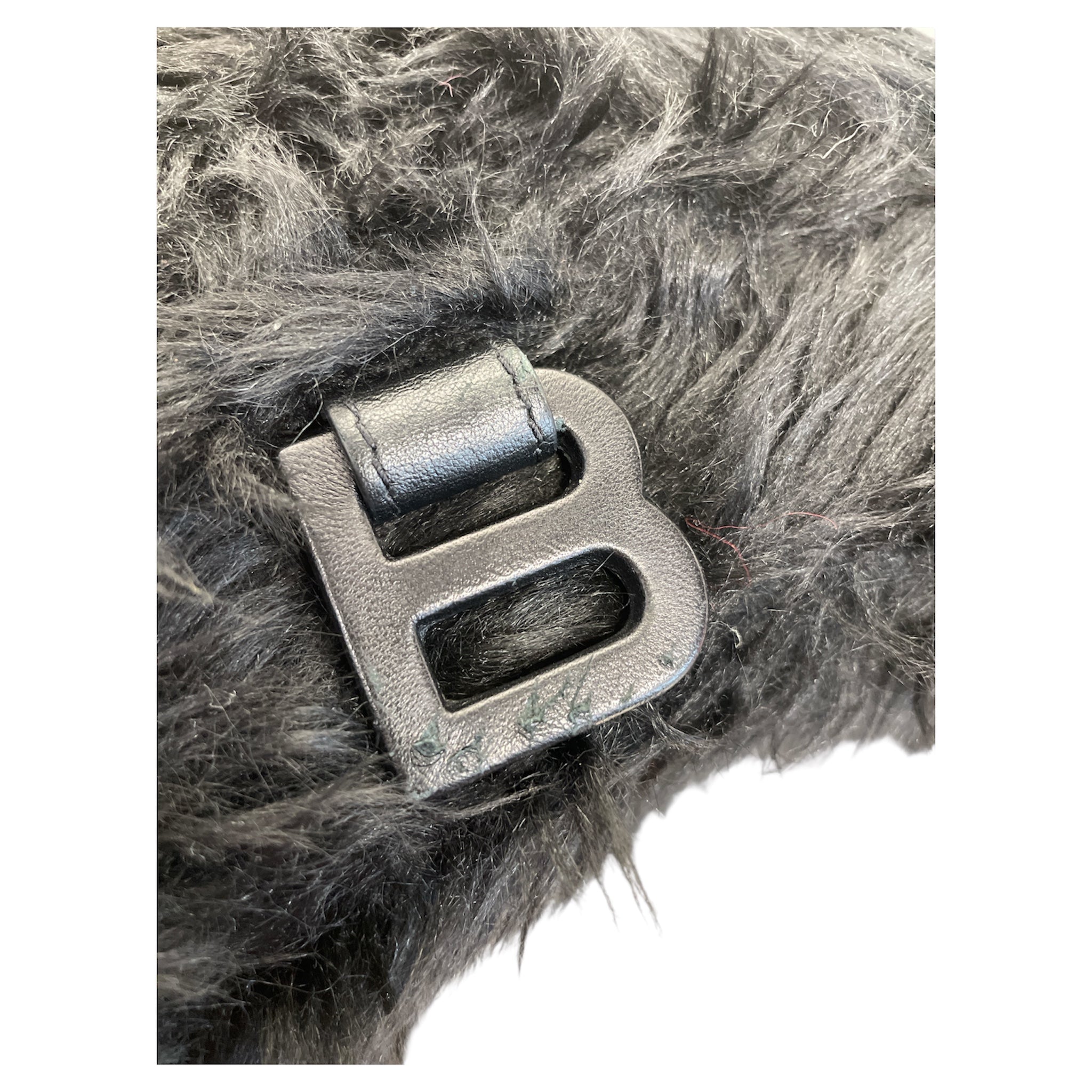 BALENCIAGA/Bag/BLK/FUR BAG view 8