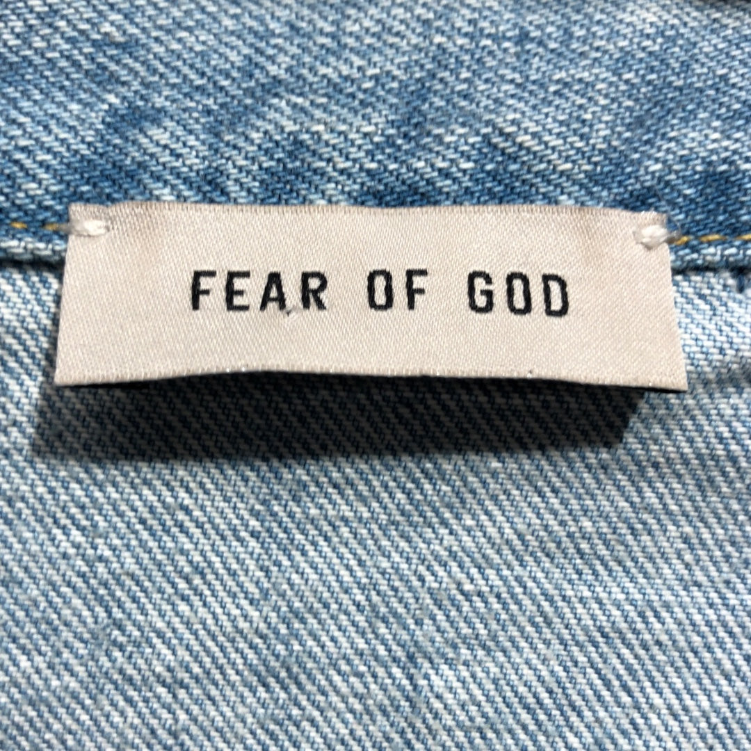FEAR OF GOD/Denim Jkt/XL/Cotton/BLU/ETERNAL DENIM JACKET view 3