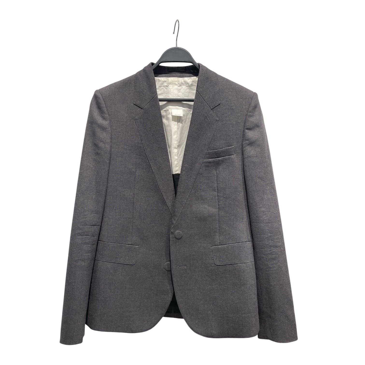 Maison Martin Margiela/Jacket/38/Wool/GRY/H&M COLLAB FAUX BUTTONS view 1