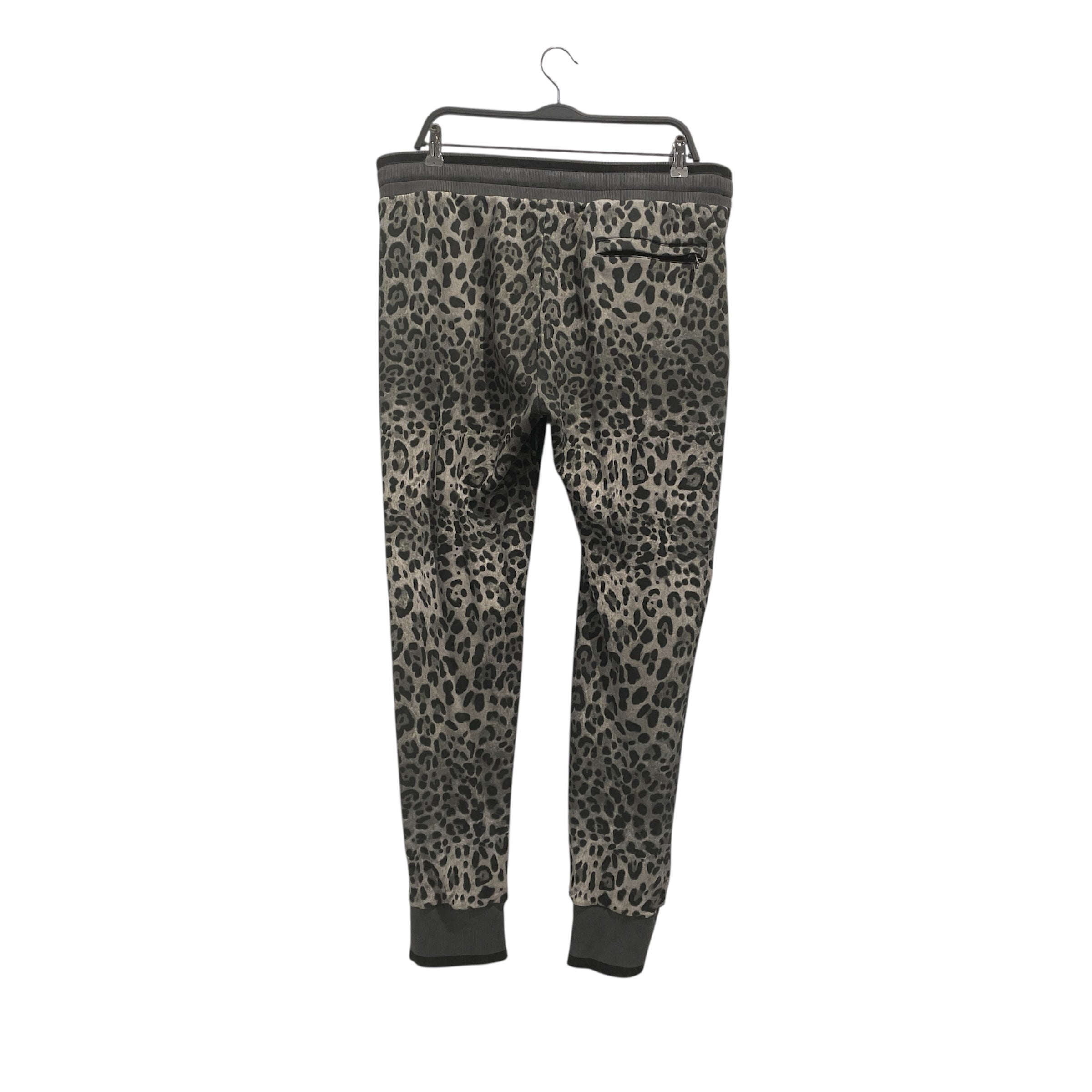 DOLCE&GABBANA/Pants/54/Cotton/GRY/Leopard/green stripe view 2