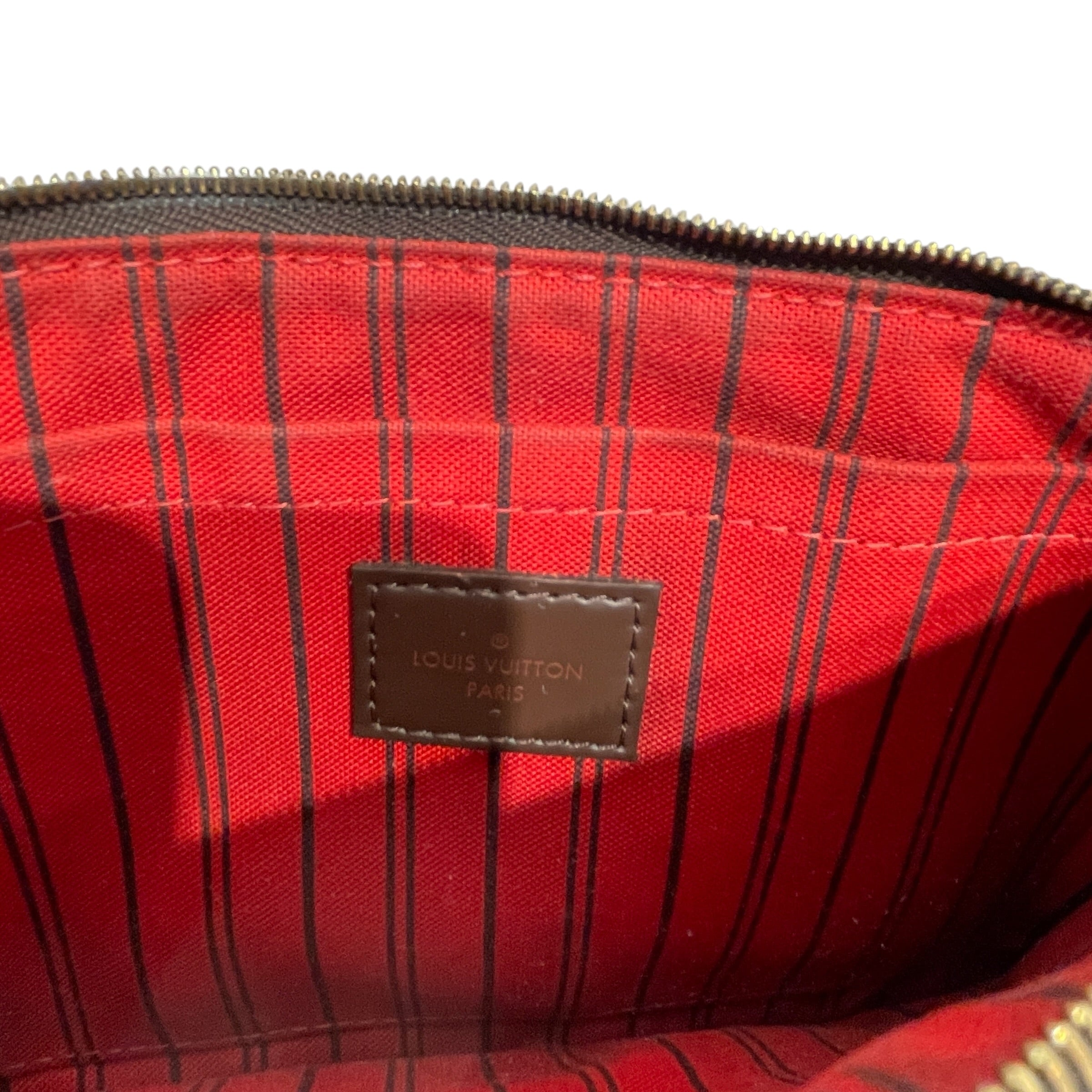LOUIS VUITTON/Bag/All Over Print/BRW/Damier Ebene Pouch view 3