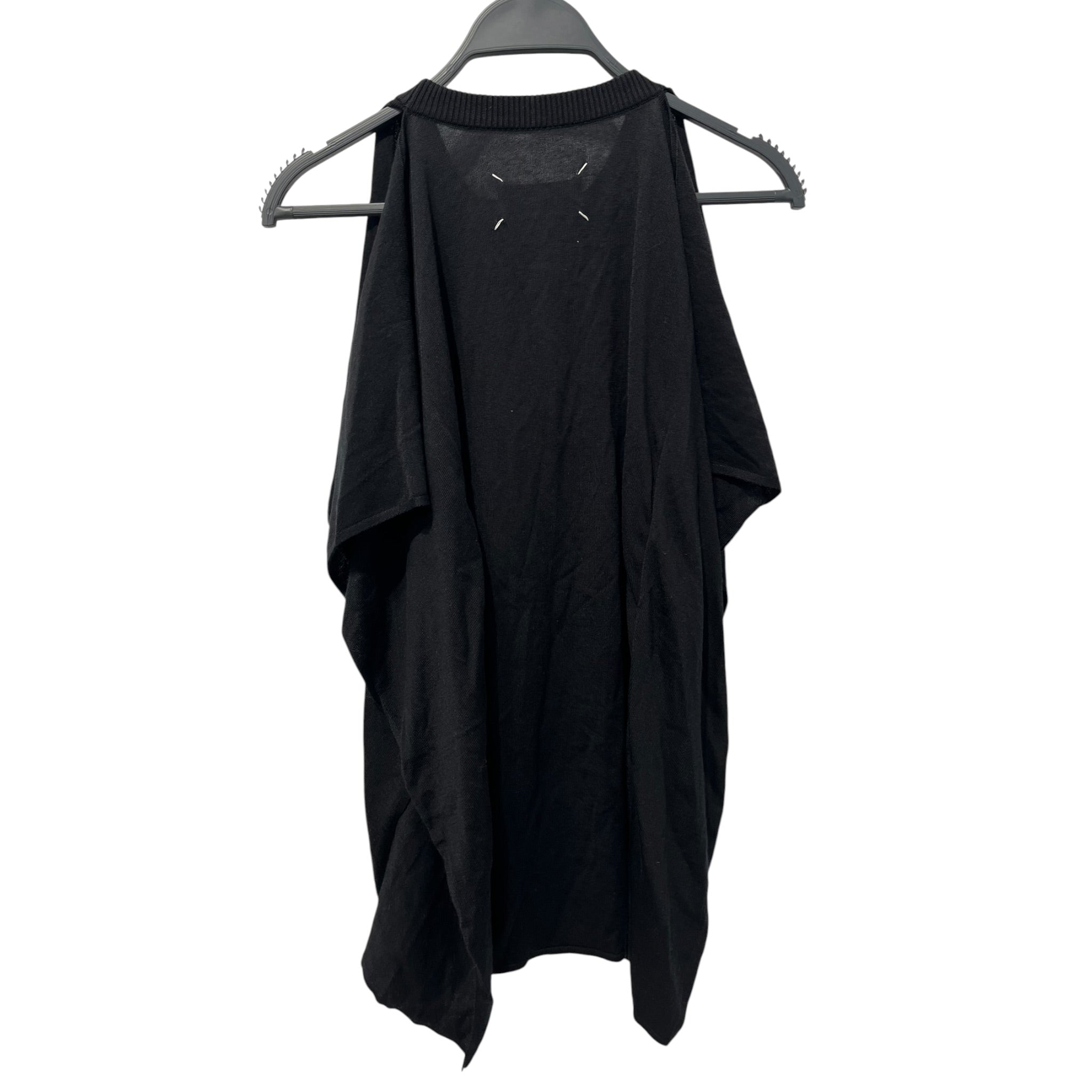 Maison Margiela/Cut & Sew/M/Cotton/BLK/CAMI TEE HYBRID BNWT view 1