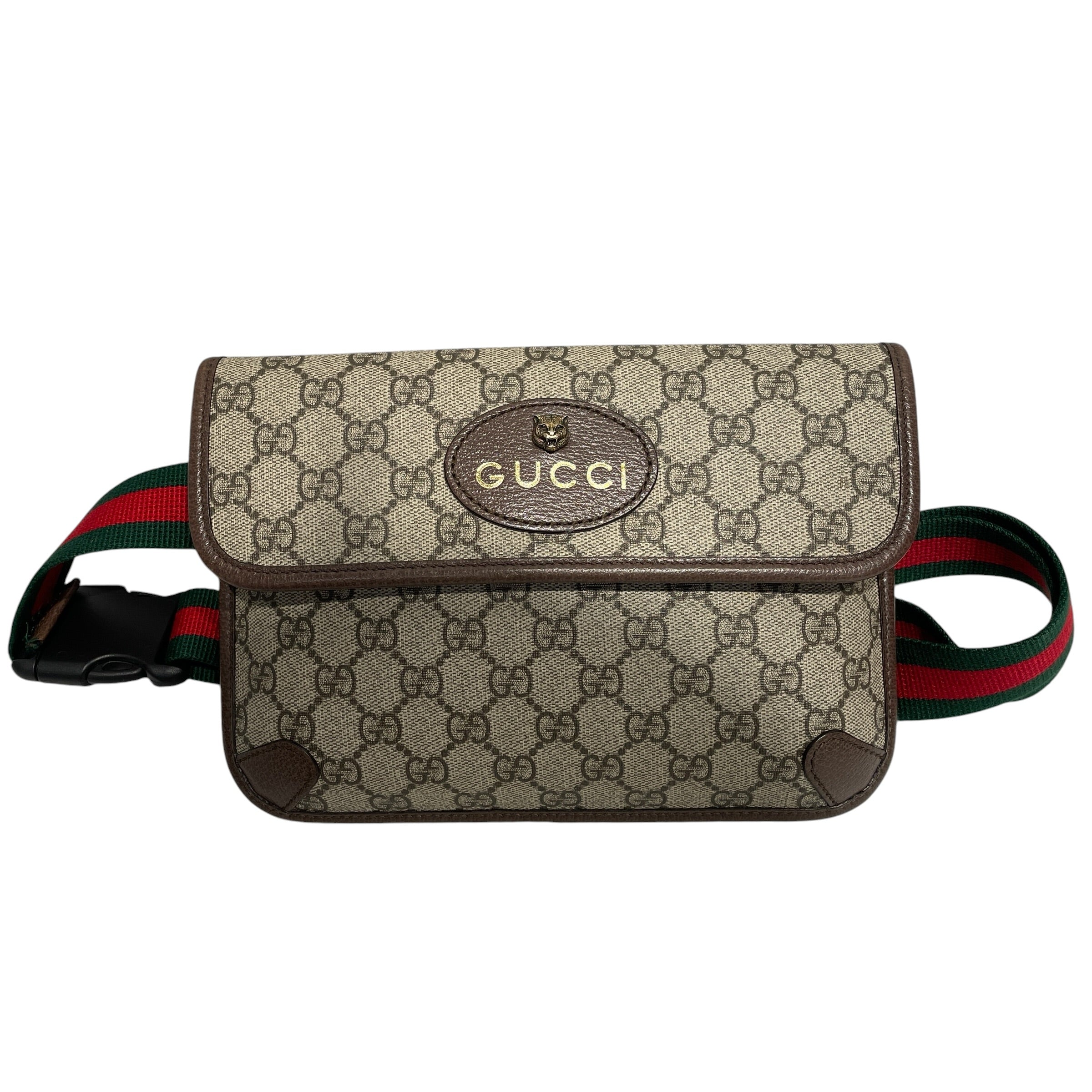 GUCCI/Cross Body Bag/All Over Print/Leather/BRW/8CT39MV - WAIST BAG view 1