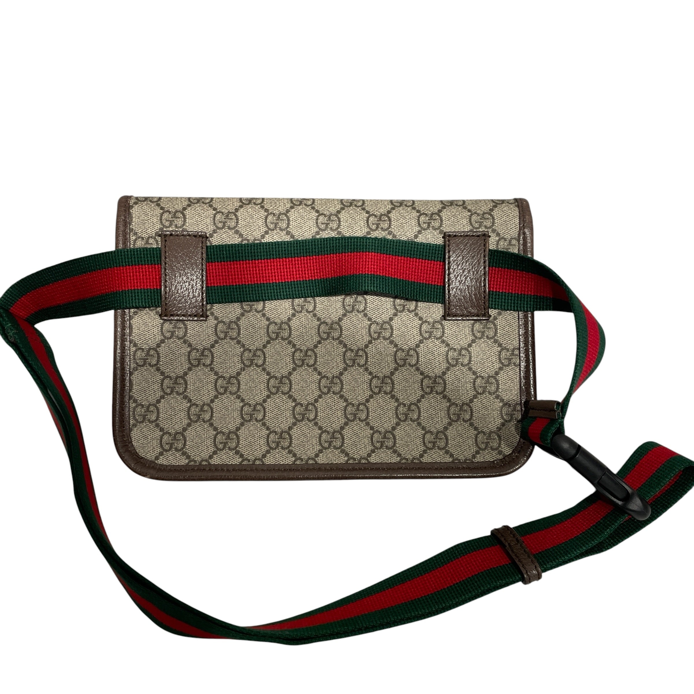 GUCCI/Cross Body Bag/All Over Print/Leather/BRW/8CT39MV - WAIST BAG view 2