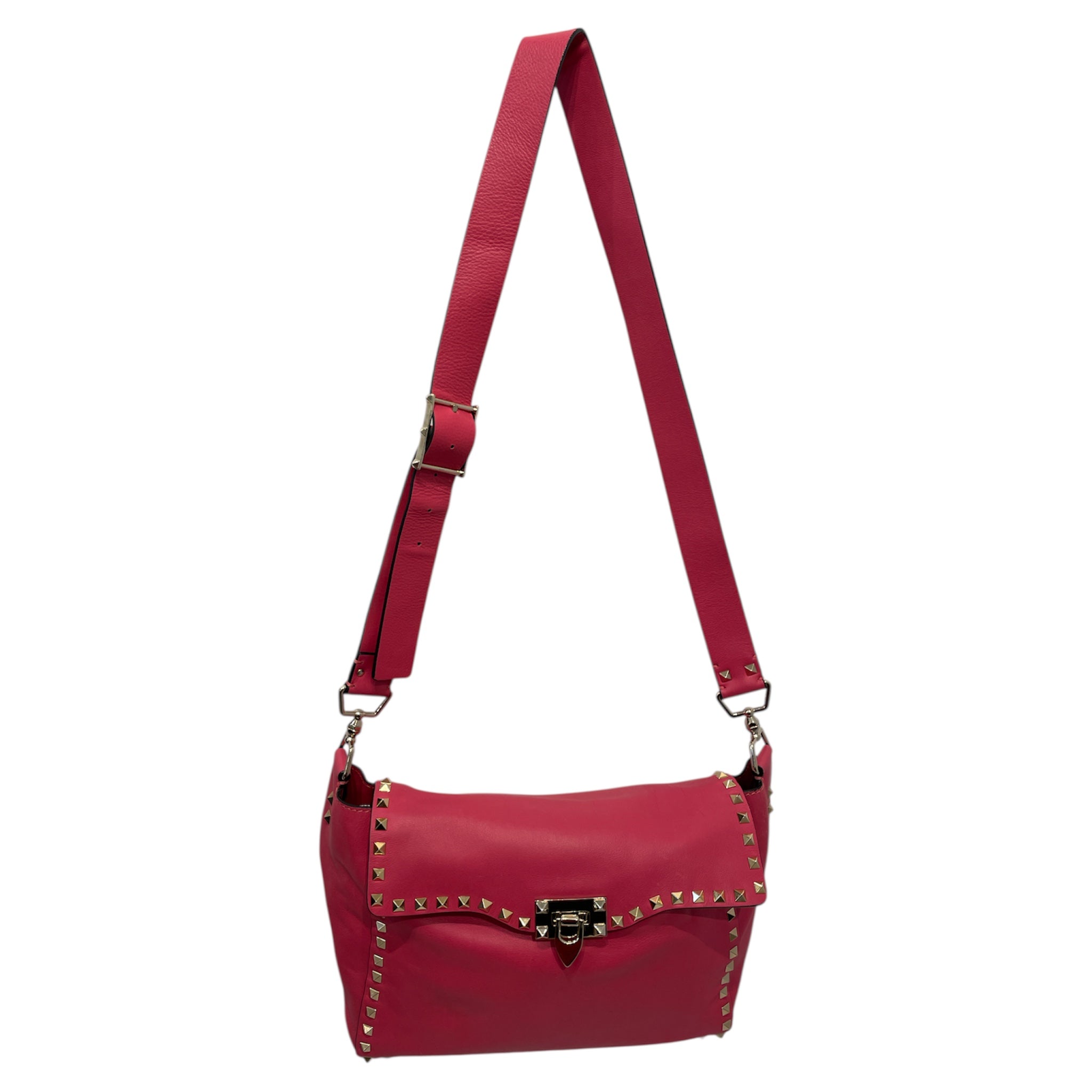 VALENTINO/Tote Bag/Leather/PNK/ view 1