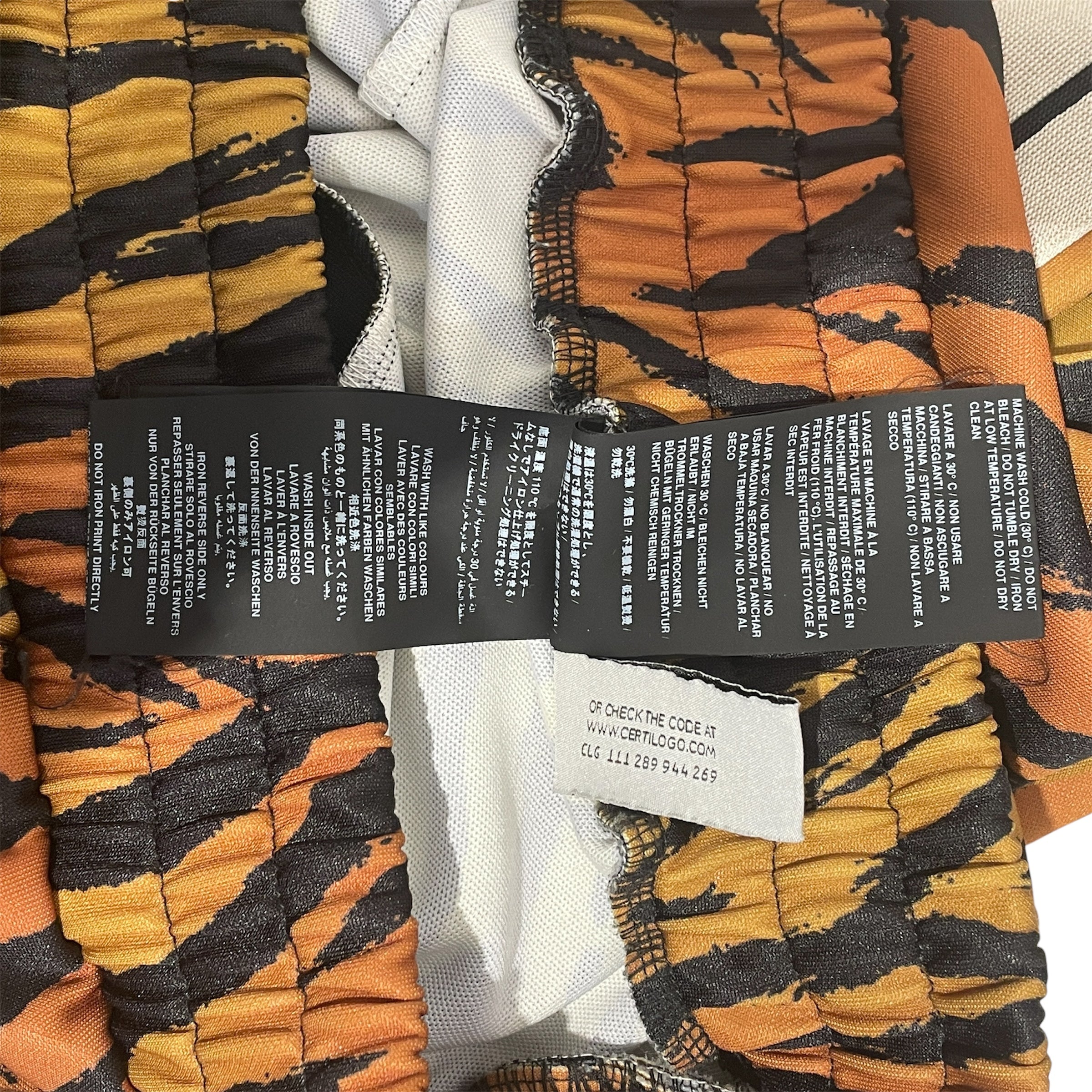 Palm Angels/Pants/XXL/Polyester/ORN/Animal Pattern/ view 4