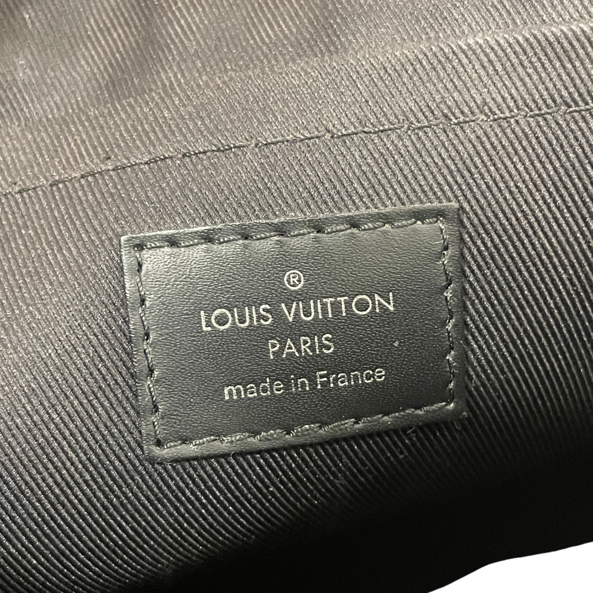 LOUIS VUITTON/Clutch Bag/Monogram/Leather/BLK/792CHRH view 4