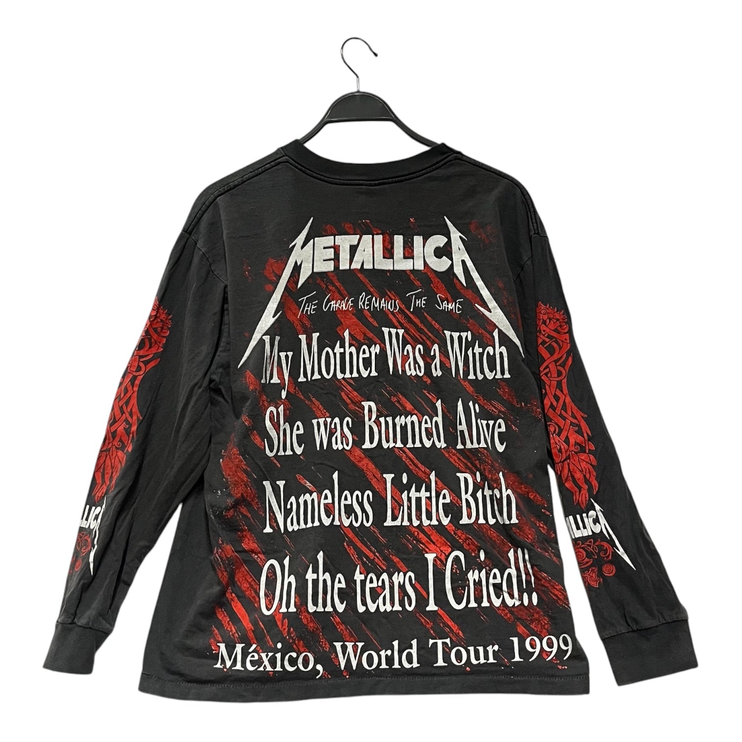 Vintage/T-Shirt/L/Cotton/GRY/metallica view 2