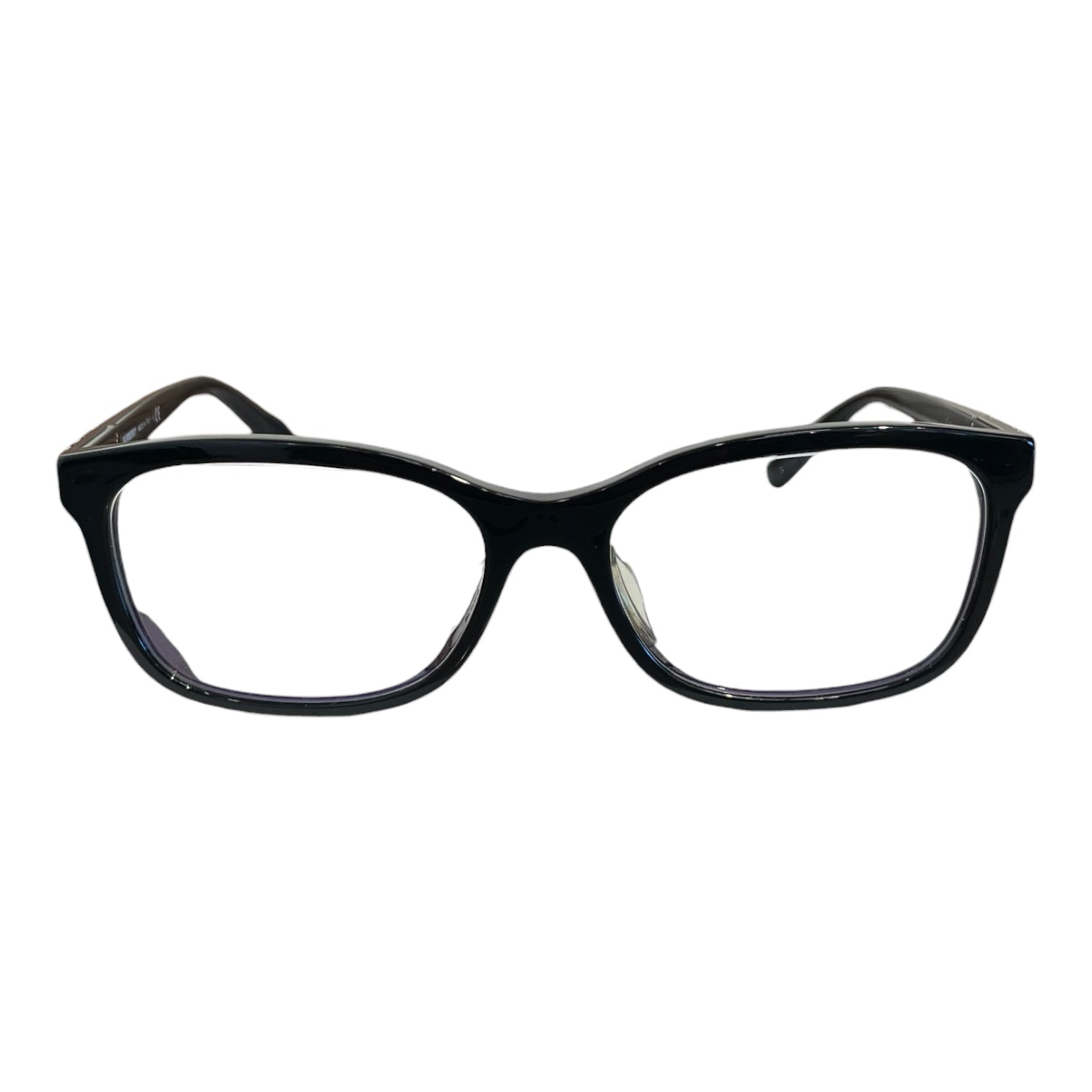 BURBERRY/Glasses/Plastic/BLK/L's/silver accents view 1