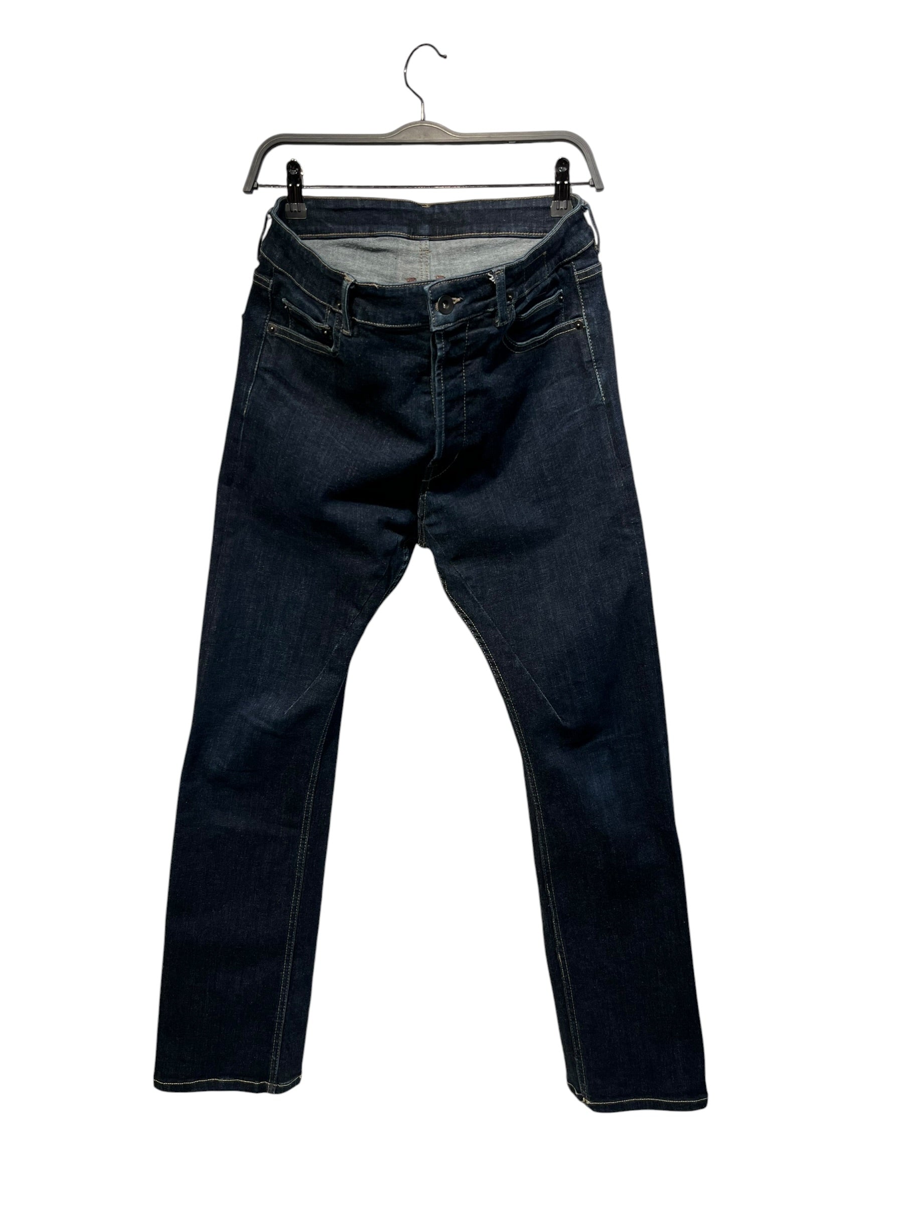 RICK OWENS DRKSHDW/Straight Pants/26/Denim/BLU/ view 1
