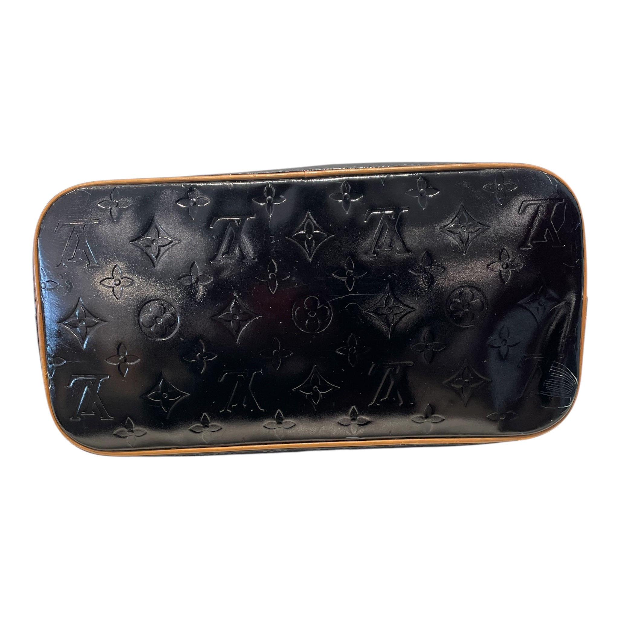 LOUIS VUITTON/Bag/Monogram/BLK/Vernis Houston view 3