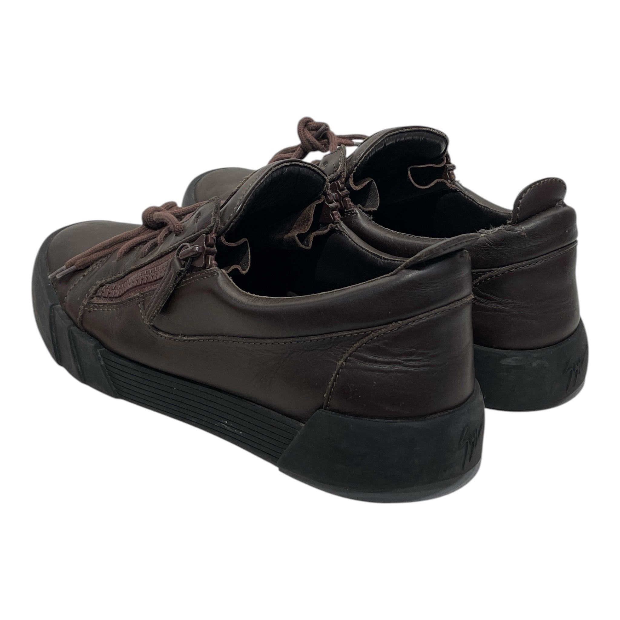 Giuseppe Zanotti/Low-Sneakers/EU 44/Leather/BRW/ view 2