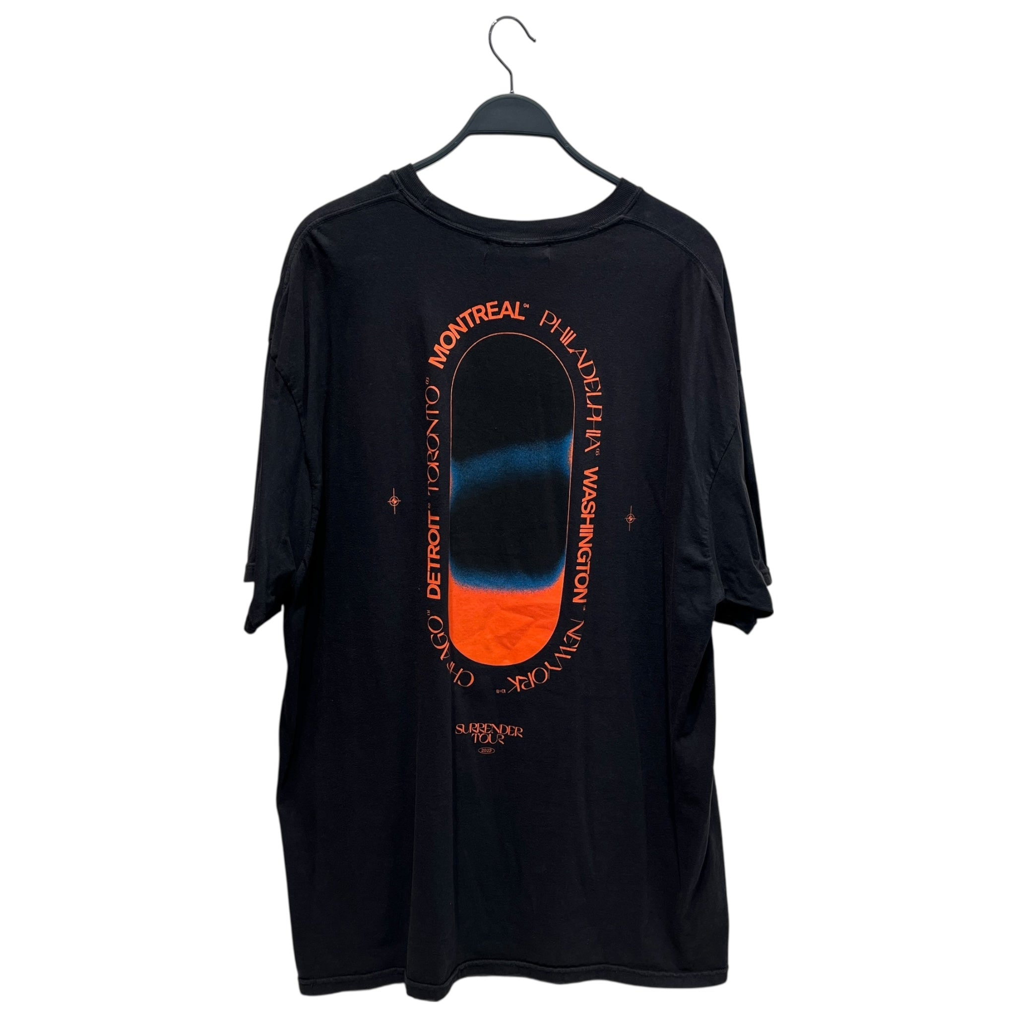 RUFUS DU SOL/T-Shirt/XXL/Cotton/BLK/RUFUS DU SOL TOUR SHIRT view 2