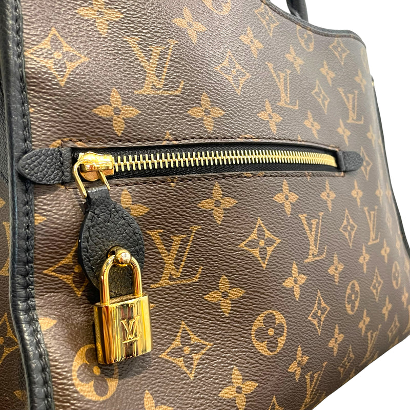 [Japan Used Bag] Second Hand Louis Vuitton Handbag/Leather/Brw/Whole  Pattern Bag