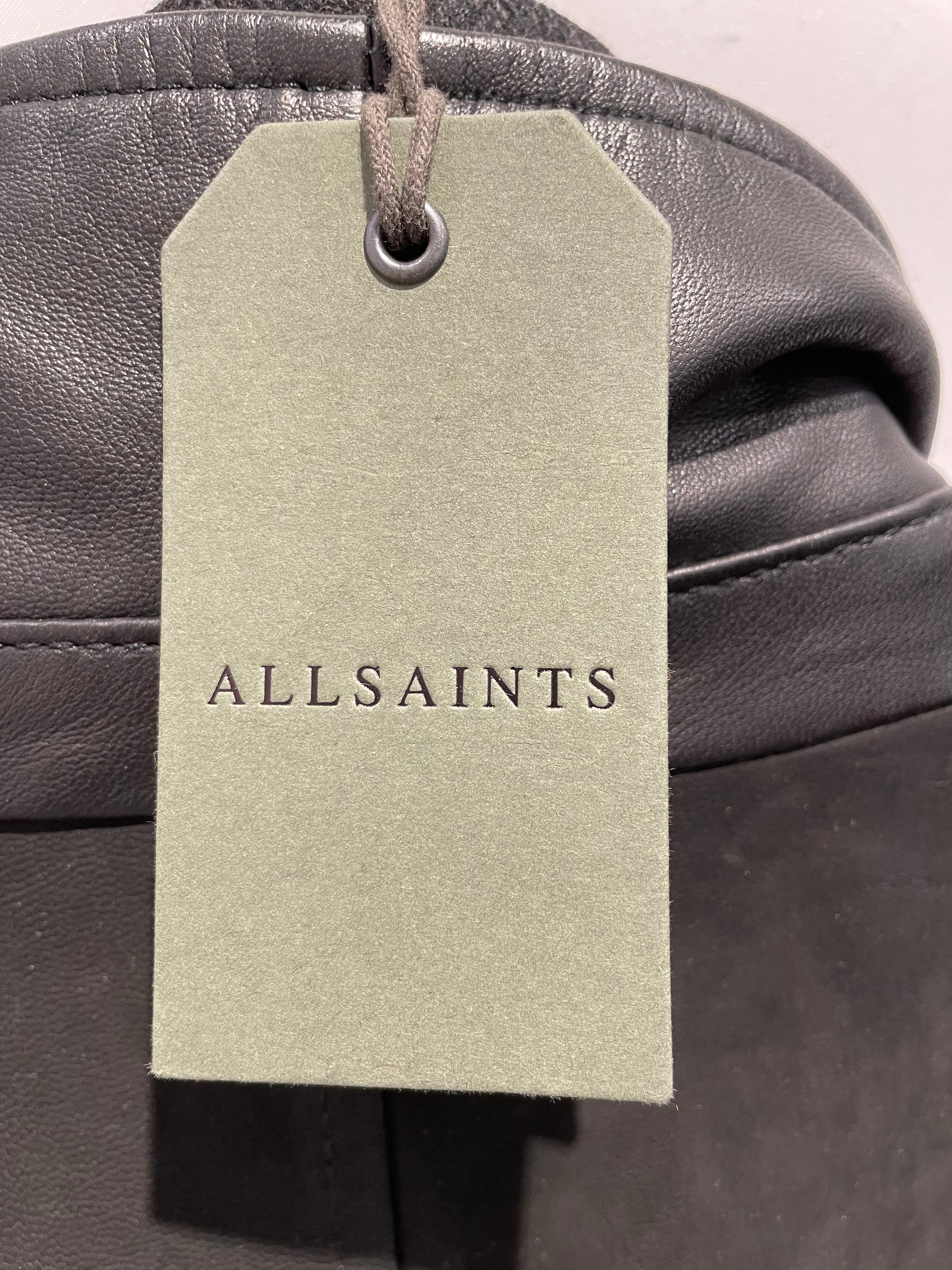 ALLSAINTS/Jacket/XXL/Leather/BLK/survey leather view 4