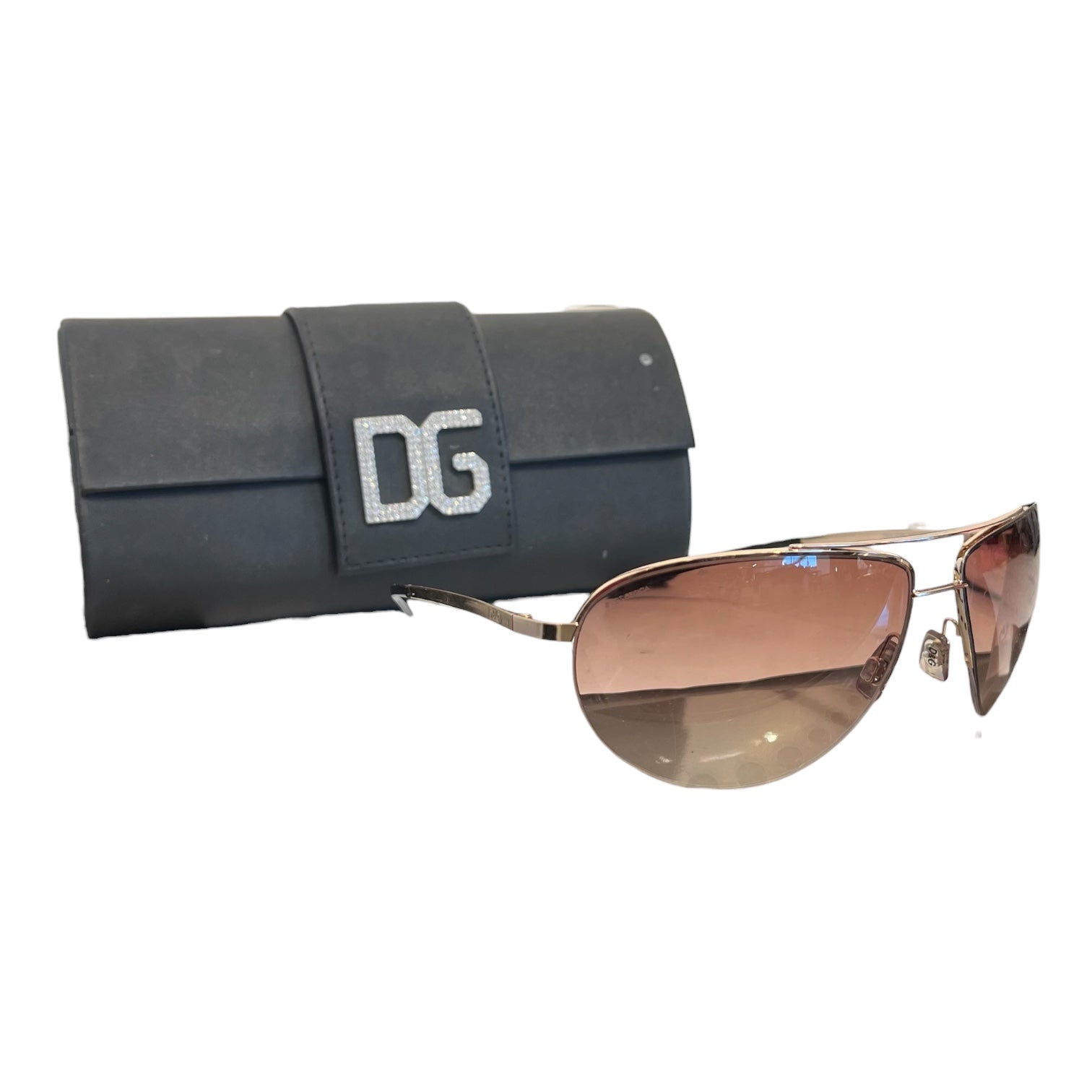 DOLCE&GABBANA/Sunglasses/Metal/GLD/L's/Aviator view 2