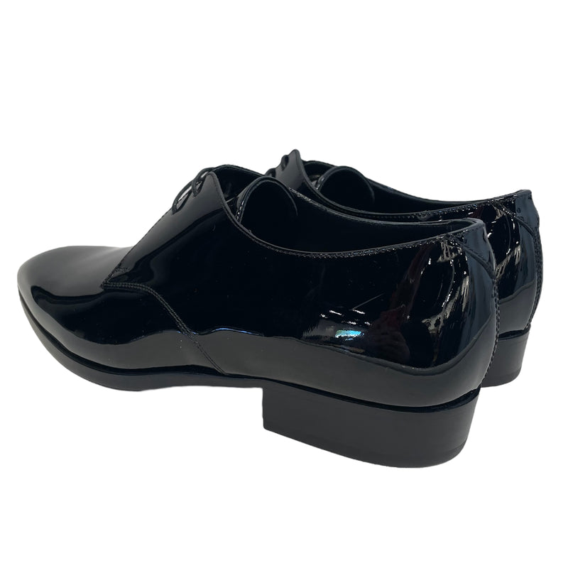 YVES SAINT LAURENT/Dress Shoes/EU 40/Leather/BLK/Patent/