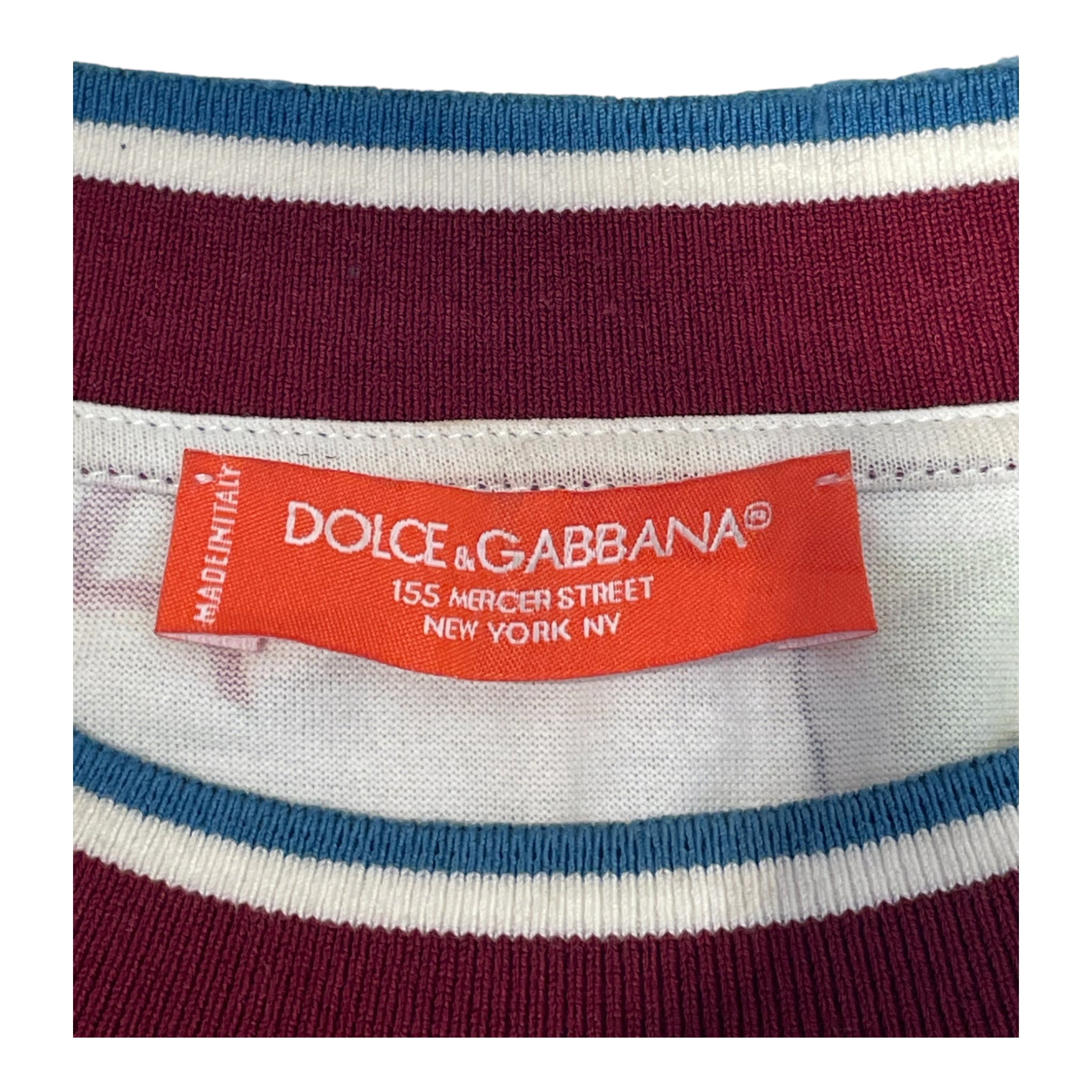 DOLCE&GABBANA/T-Shirt/Cotton/MLT/All Over Print/King of Love AOP Tee view 3