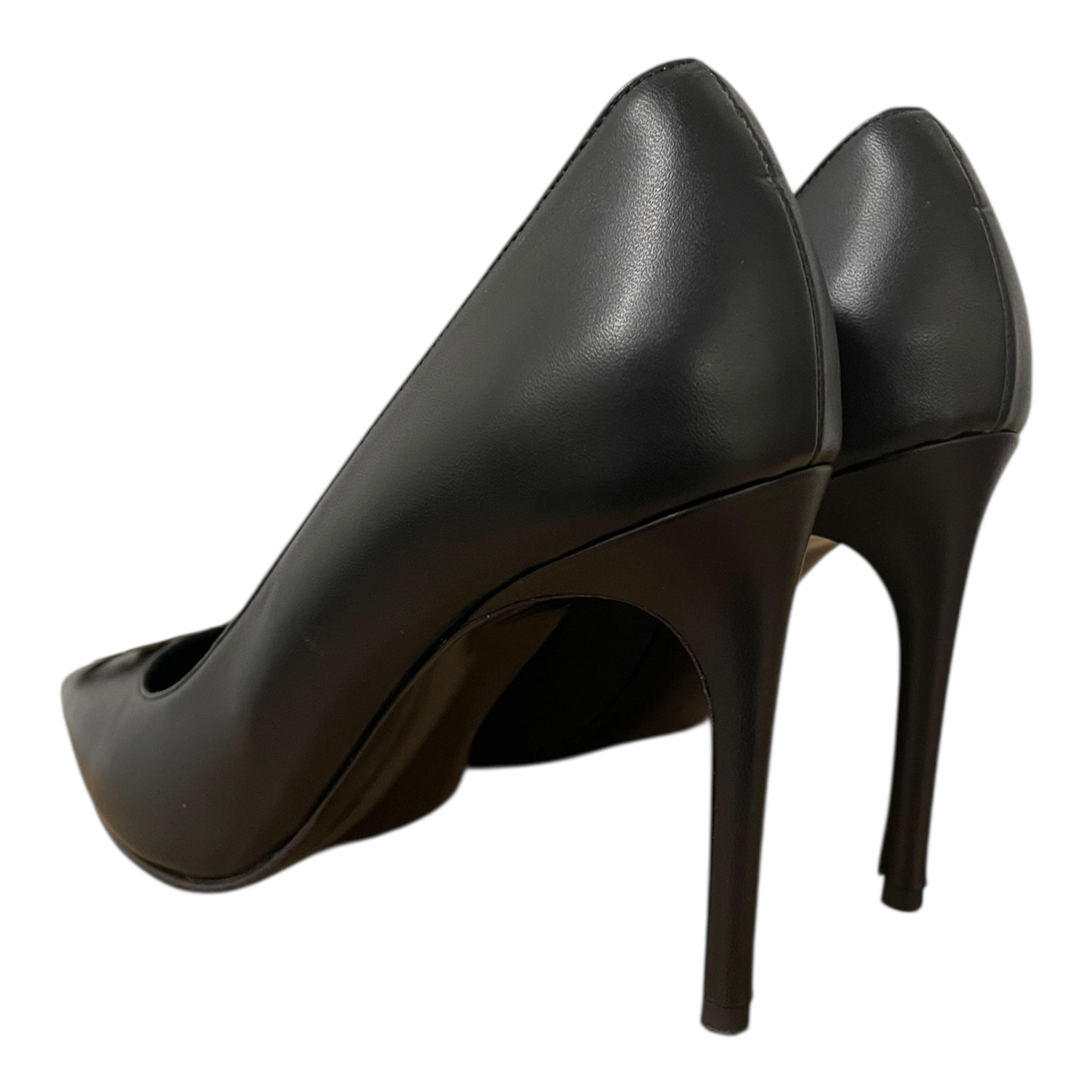 OFF-WHITE/Heels/EU 38/Leather/BLK/ARROW PUMP view 2