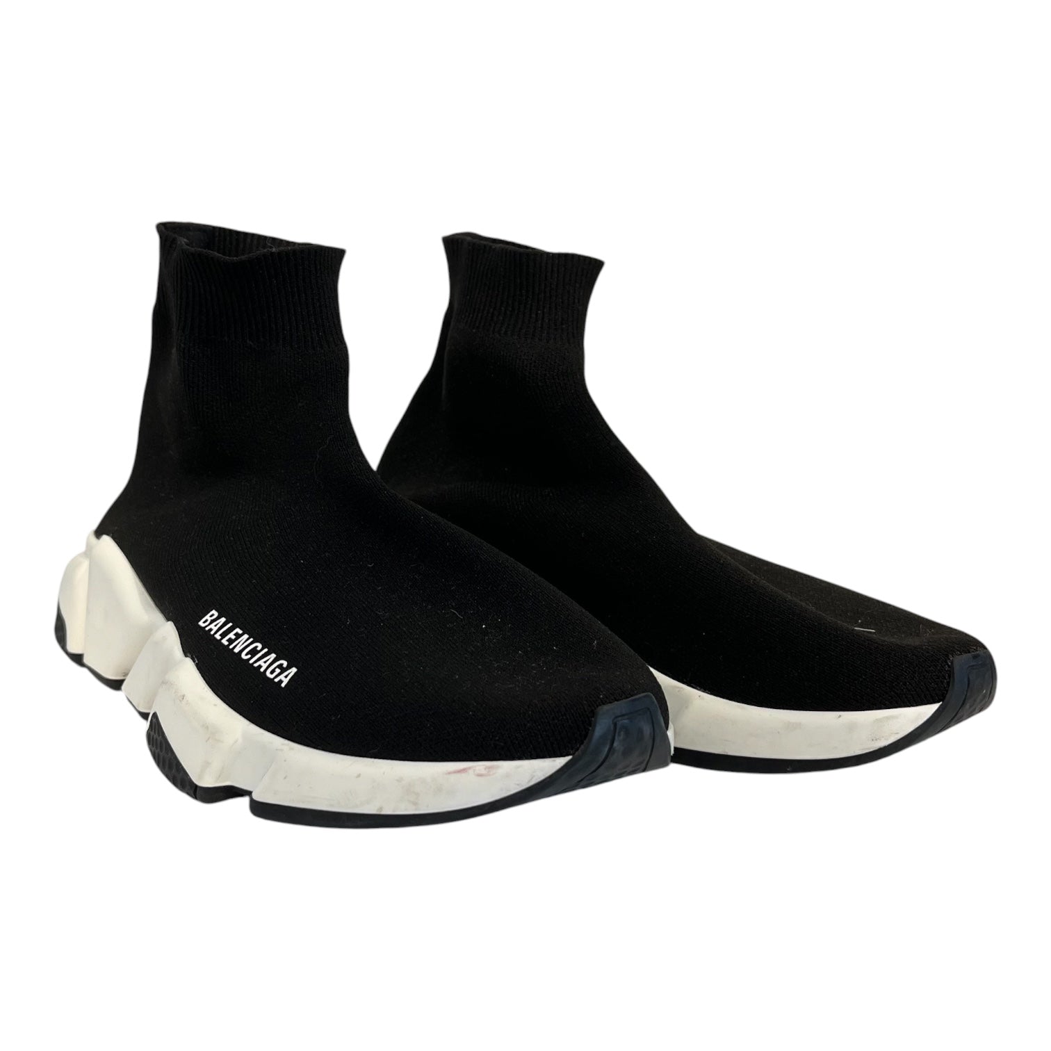 BALENCIAGA/Hi-Sneakers/US 9/BLK/Speed Trainer view 1