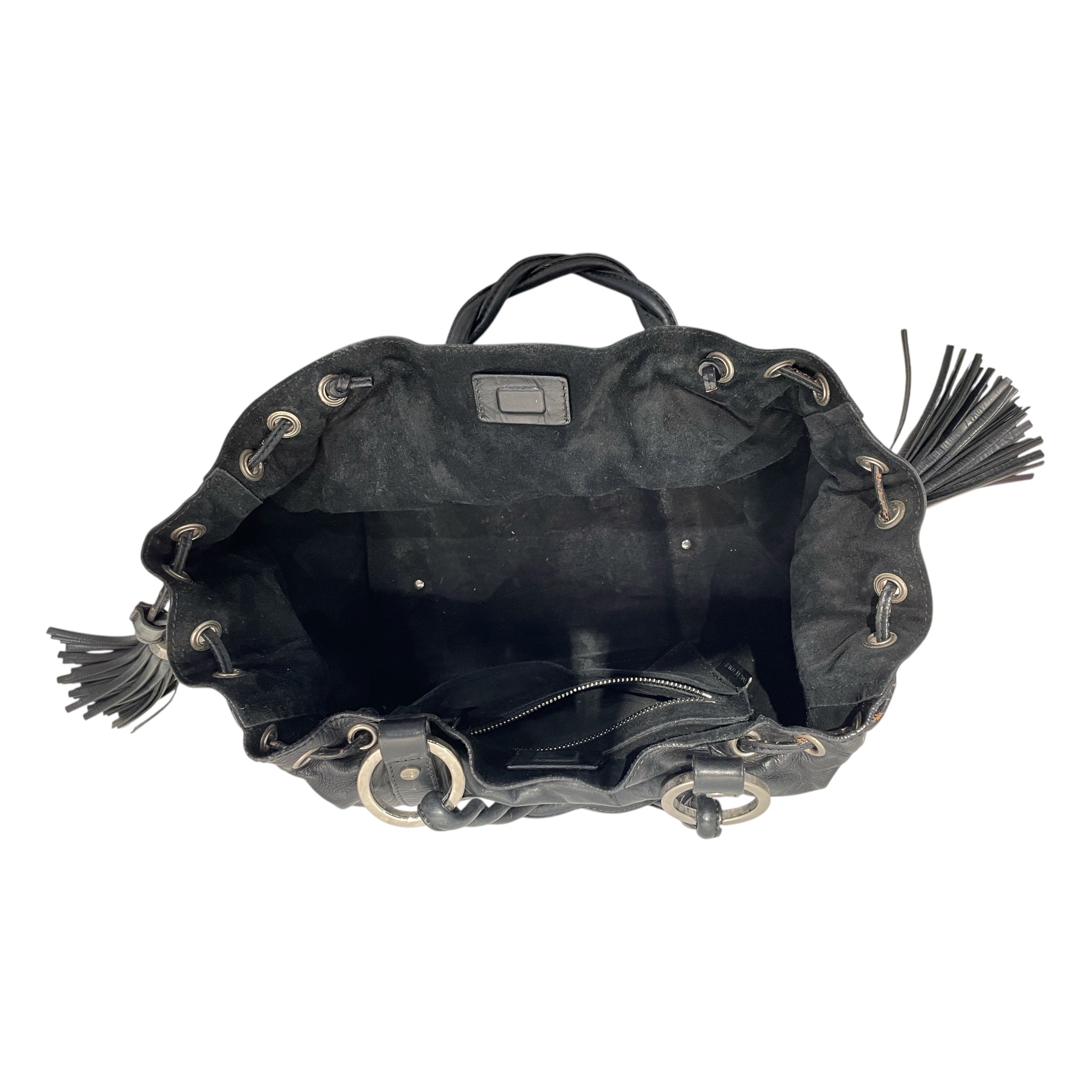 GIVENCHY/Hand Bag/Acrylic/BLK/handle bag view 3