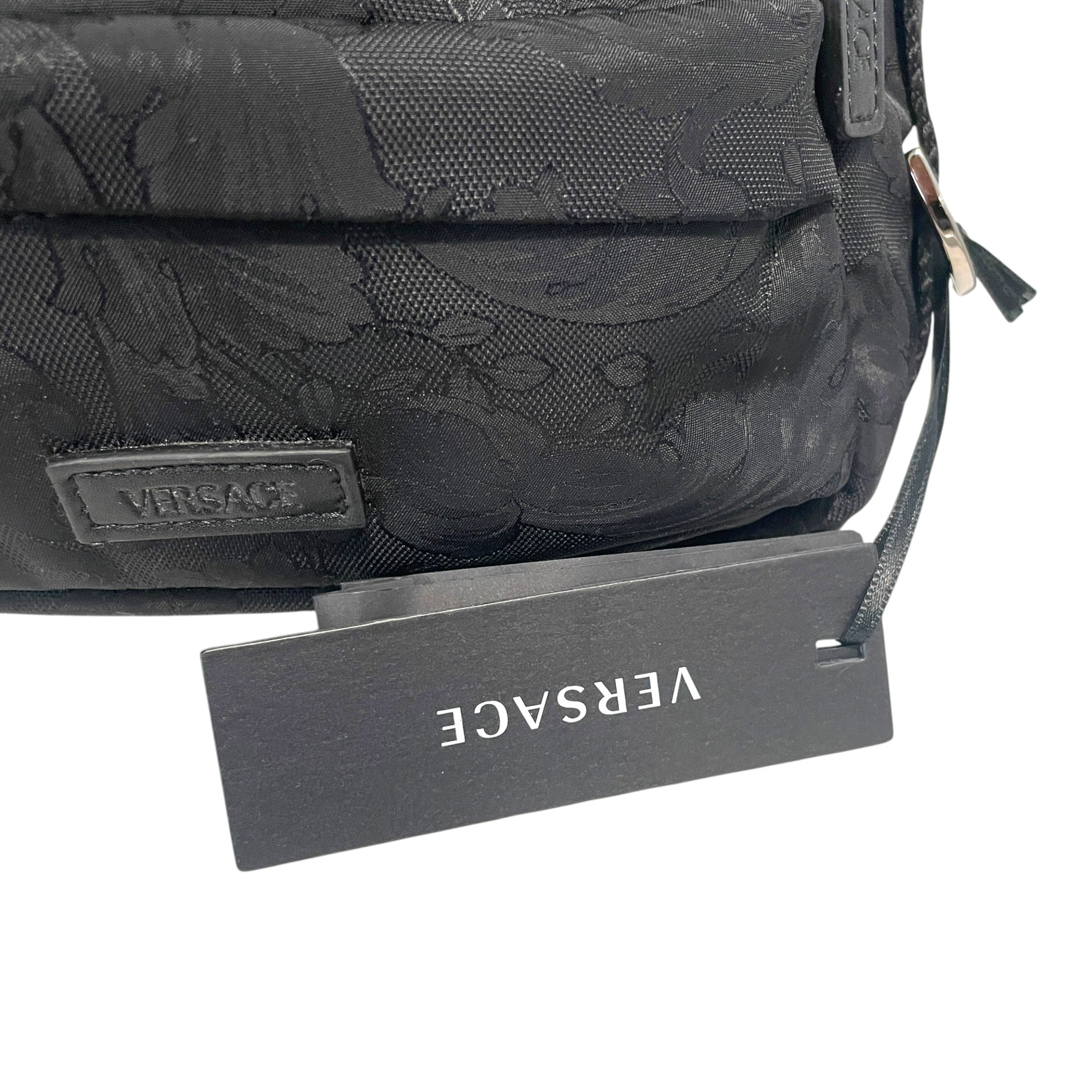 VERSACE/Bag/All Over Print/Nylon/BLK/Barocco-Jacquard Belt Bag view 6