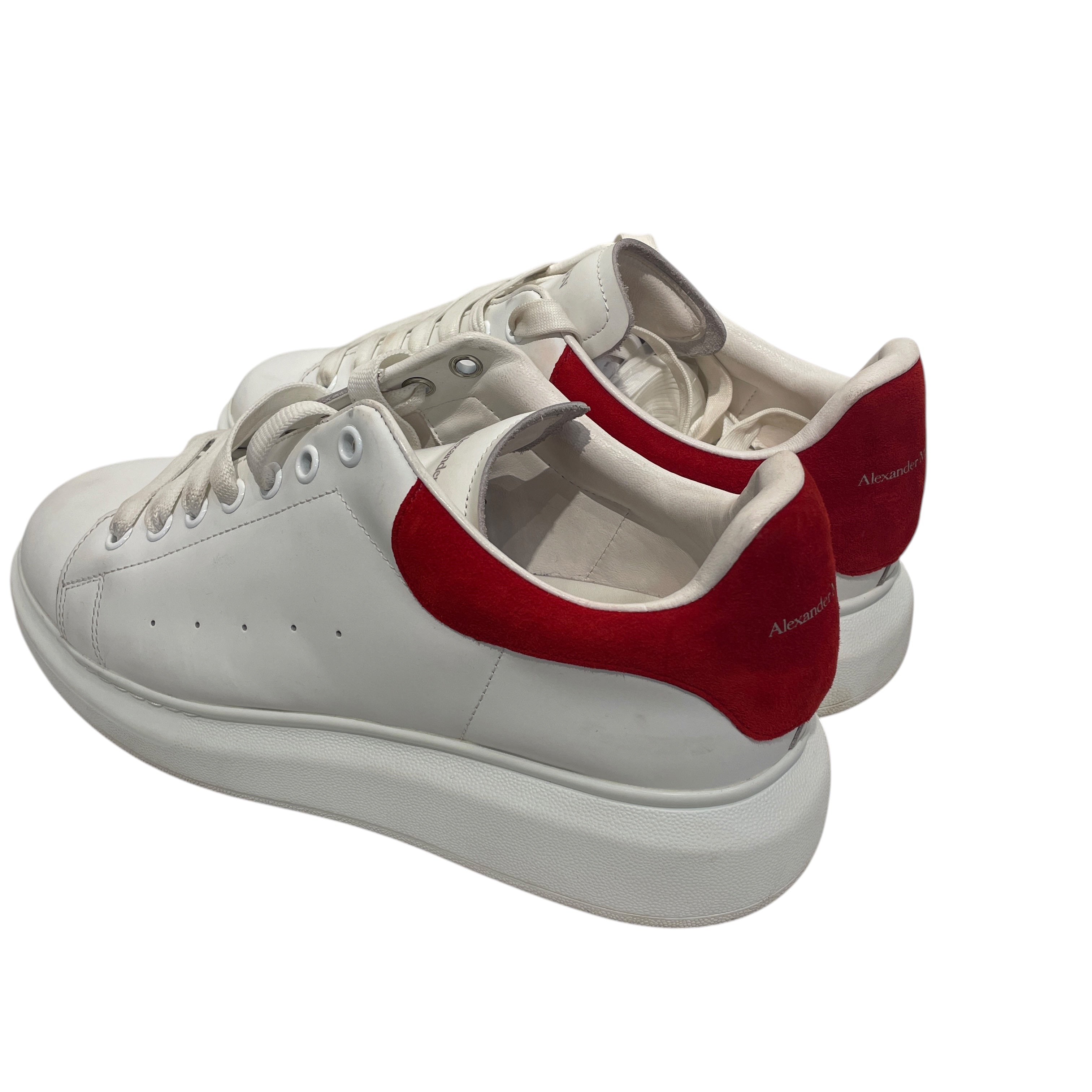 Alexander McQueen/Low-Sneakers/US 13/Leather/WHT/ view 2
