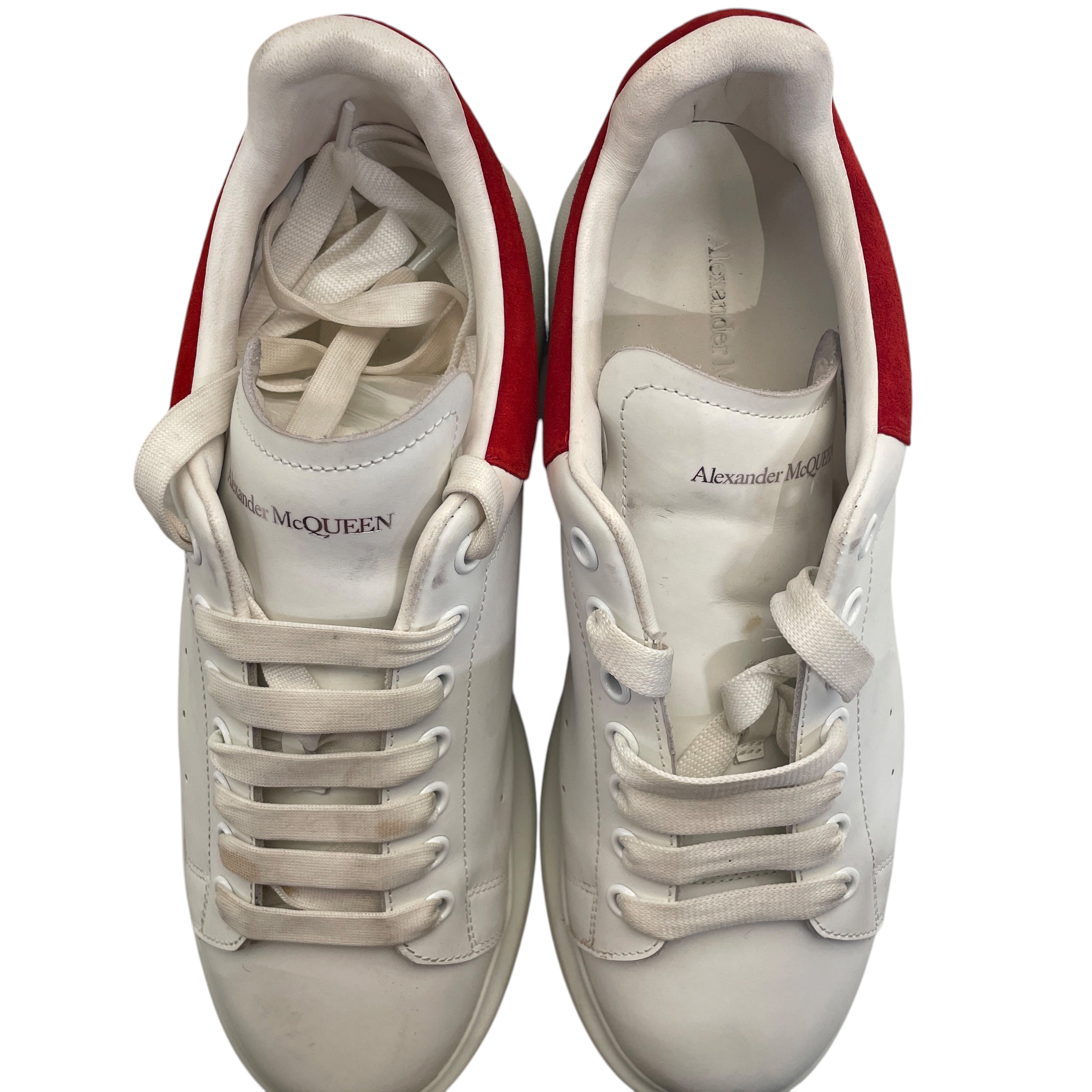 Alexander McQueen/Low-Sneakers/US 13/Leather/WHT/ view 4