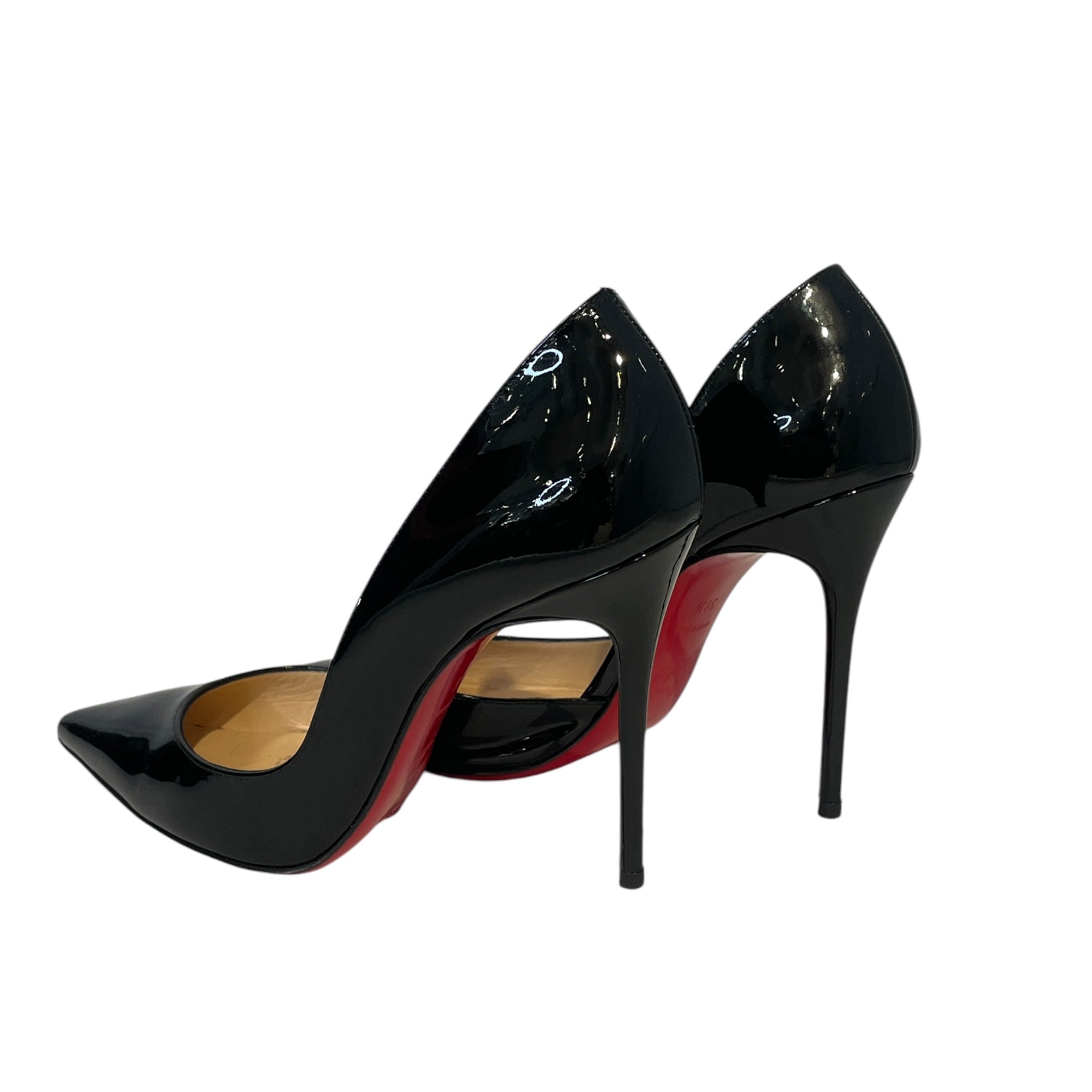 Christian Louboutin/Heels/EU 38.5/Leather/BLK/ view 2