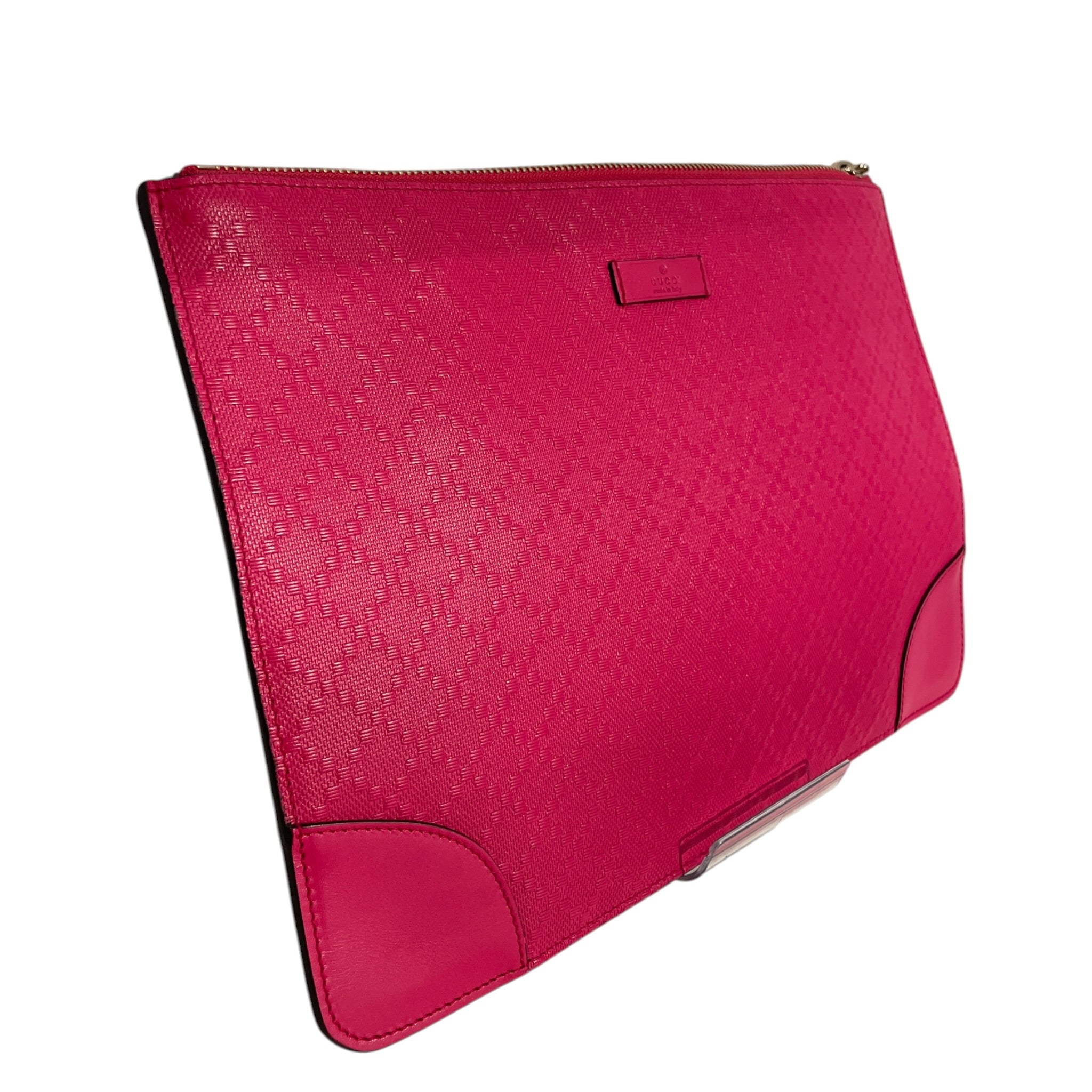 GUCCI/Clutch Bag/Leather/PNK/HB6G6B7 view 6