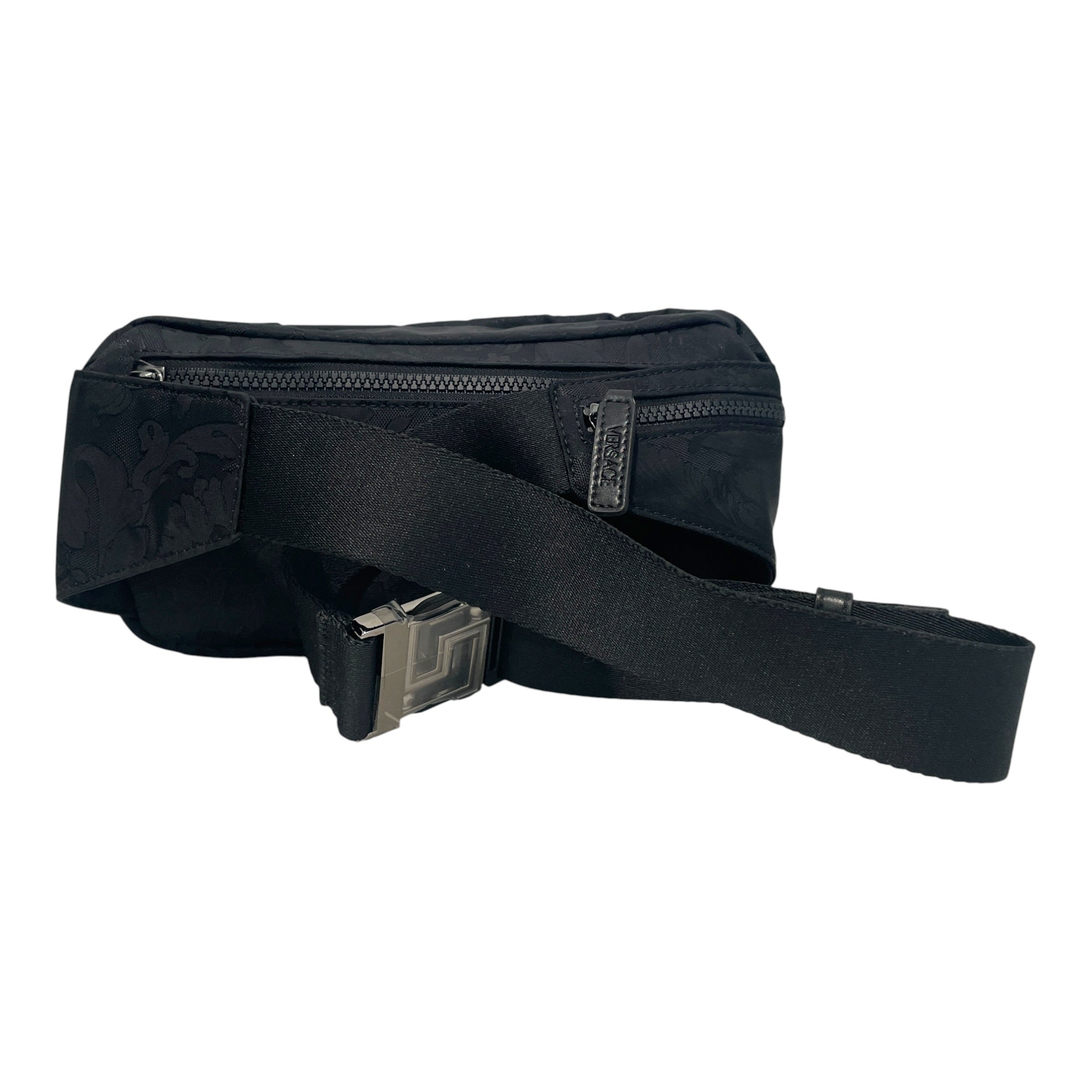 VERSACE/Bag/All Over Print/Nylon/BLK/Barocco-Jacquard Belt Bag view 3