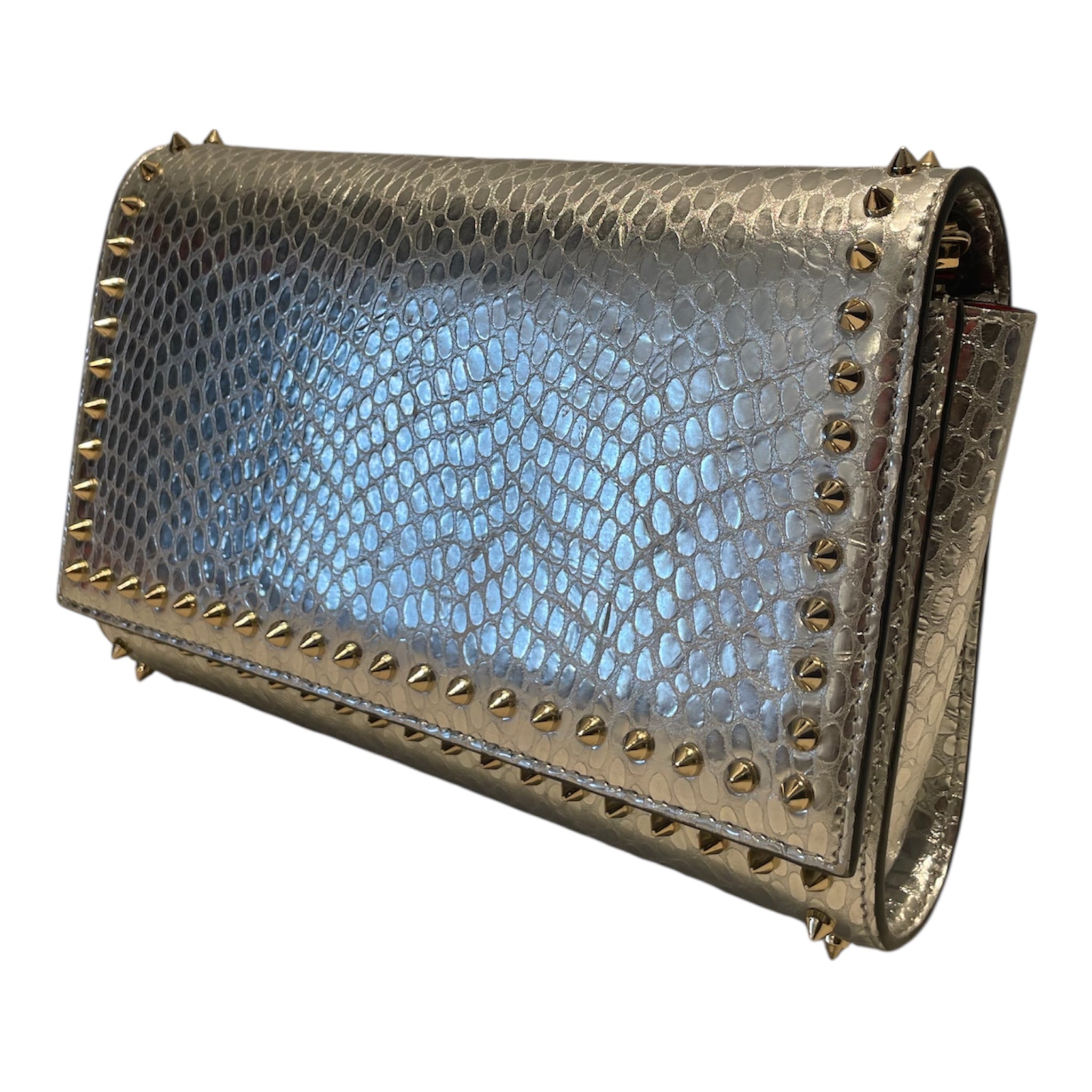 Christian Louboutin/Cross Body Bag/SLV/PALOMA SNAKE SKIN view 1